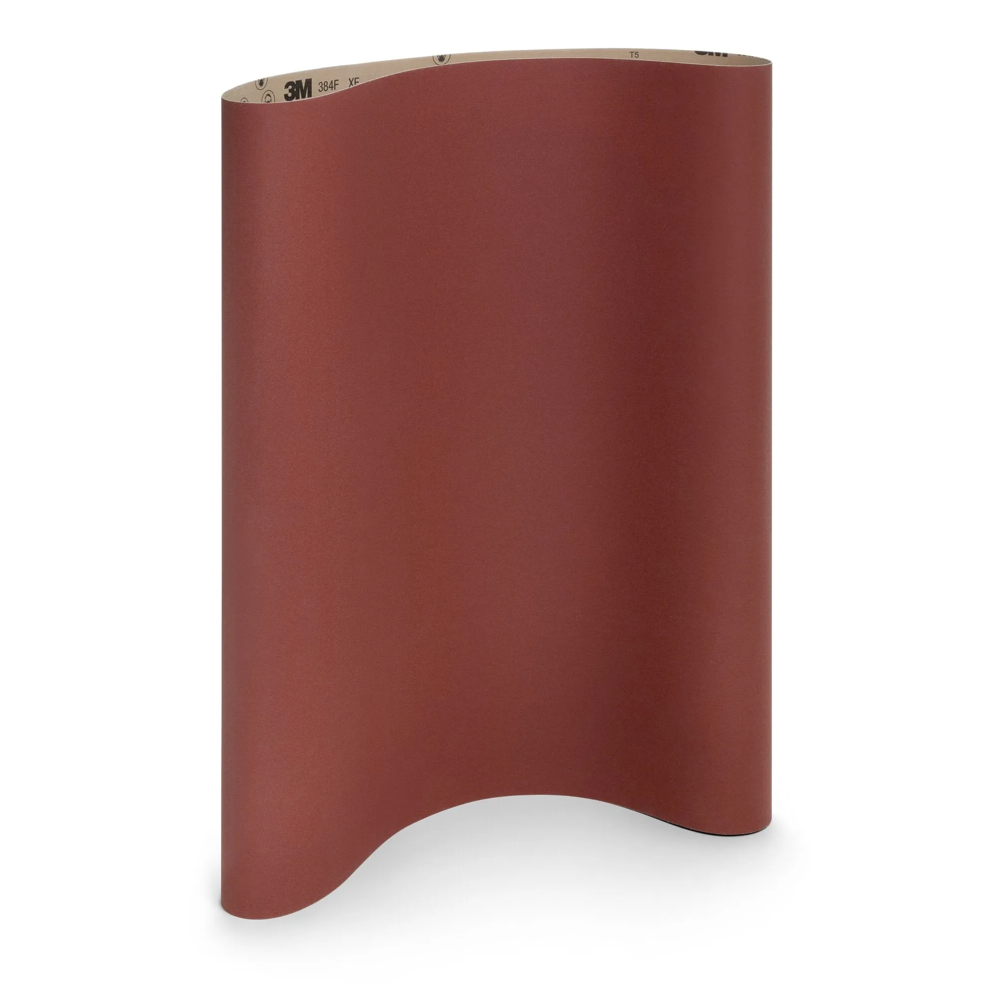 3M Cloth Belt 384F, 80  XF-weight, 37 in x 75 in, Sine-lok, Single-flex