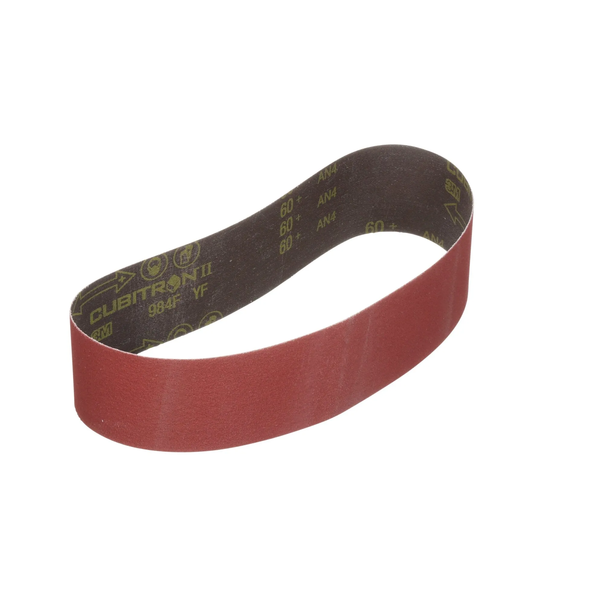 3M Cubitron II Cloth Belt 984F, 120  YF-weight, 1-1/8 in x 21 in,Fabri-lok