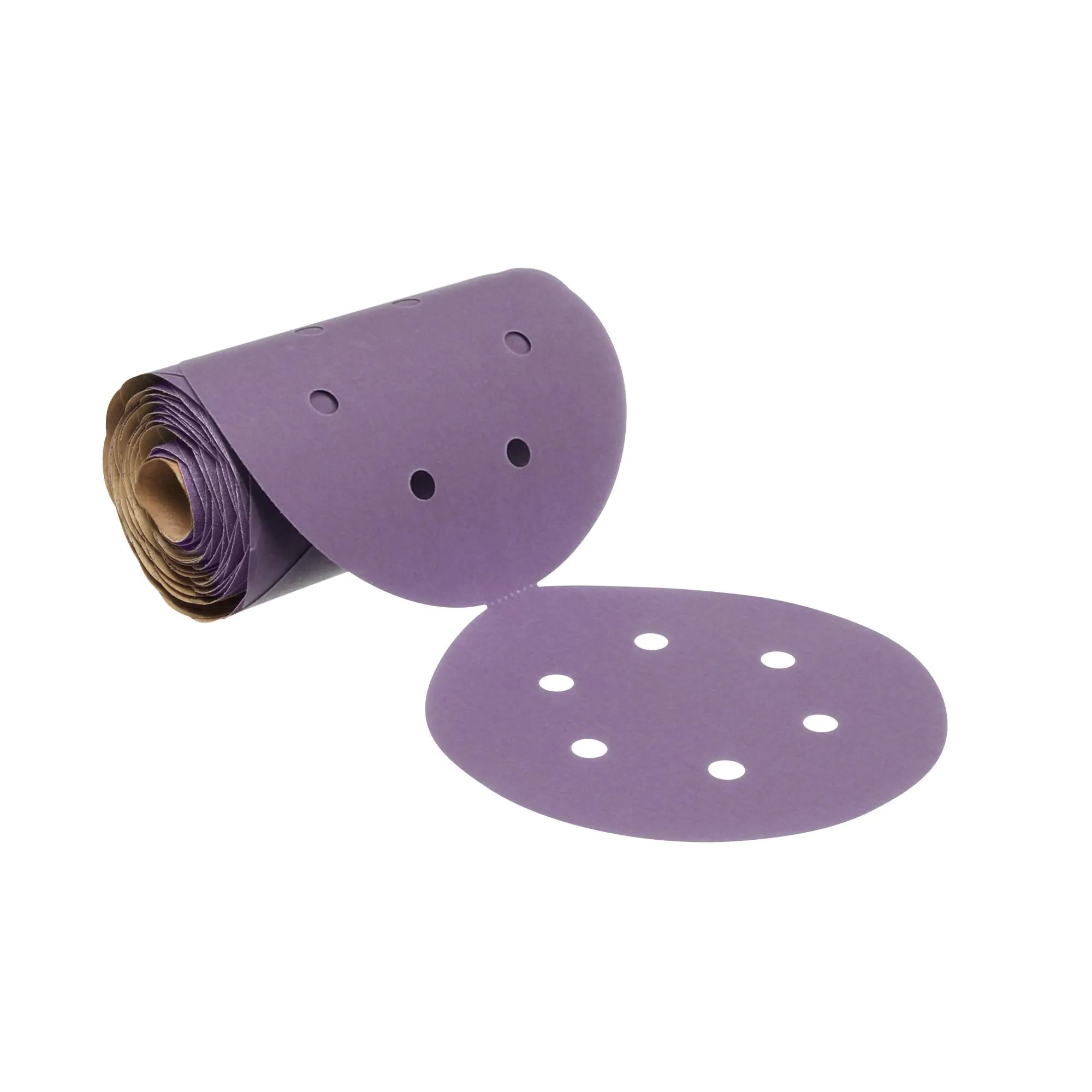 3M Cubitron II Stikit Film Disc Roll 775L, 120 , 6 in x NH, D/F 6HL,Die 600HZ