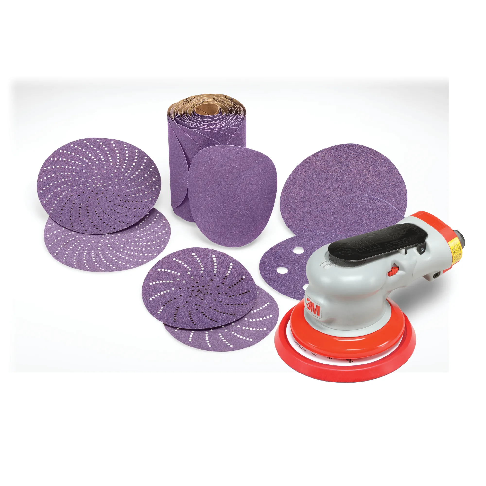 3M Cubitron II Stikit Film Disc Roll 775L, 220 , 6 in x NH, Die 600Z