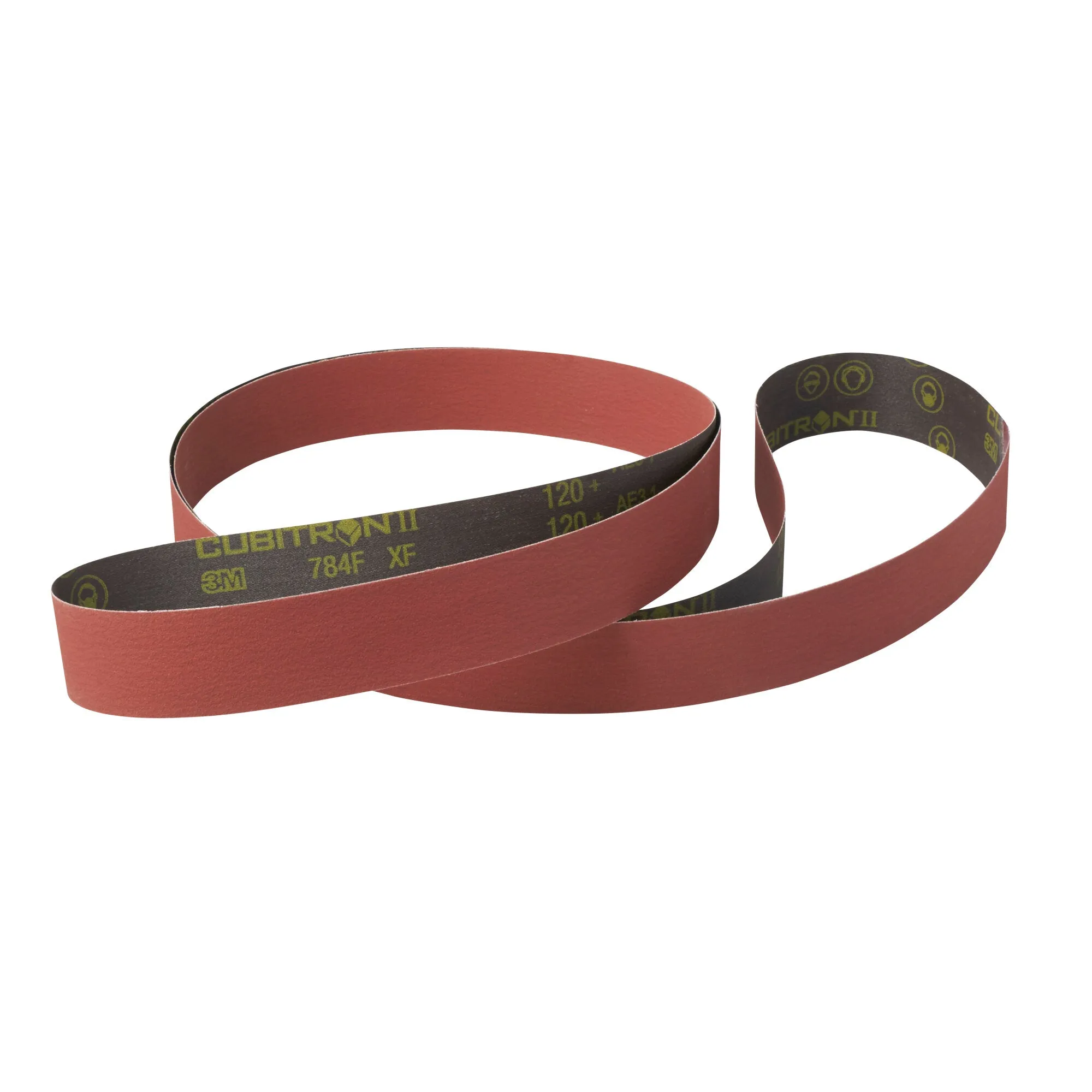 3M Cubitron ll Cloth Belt 784F, 50  YF-weight, 1-1/8 in x 21-1/4 in, Fabri-lok