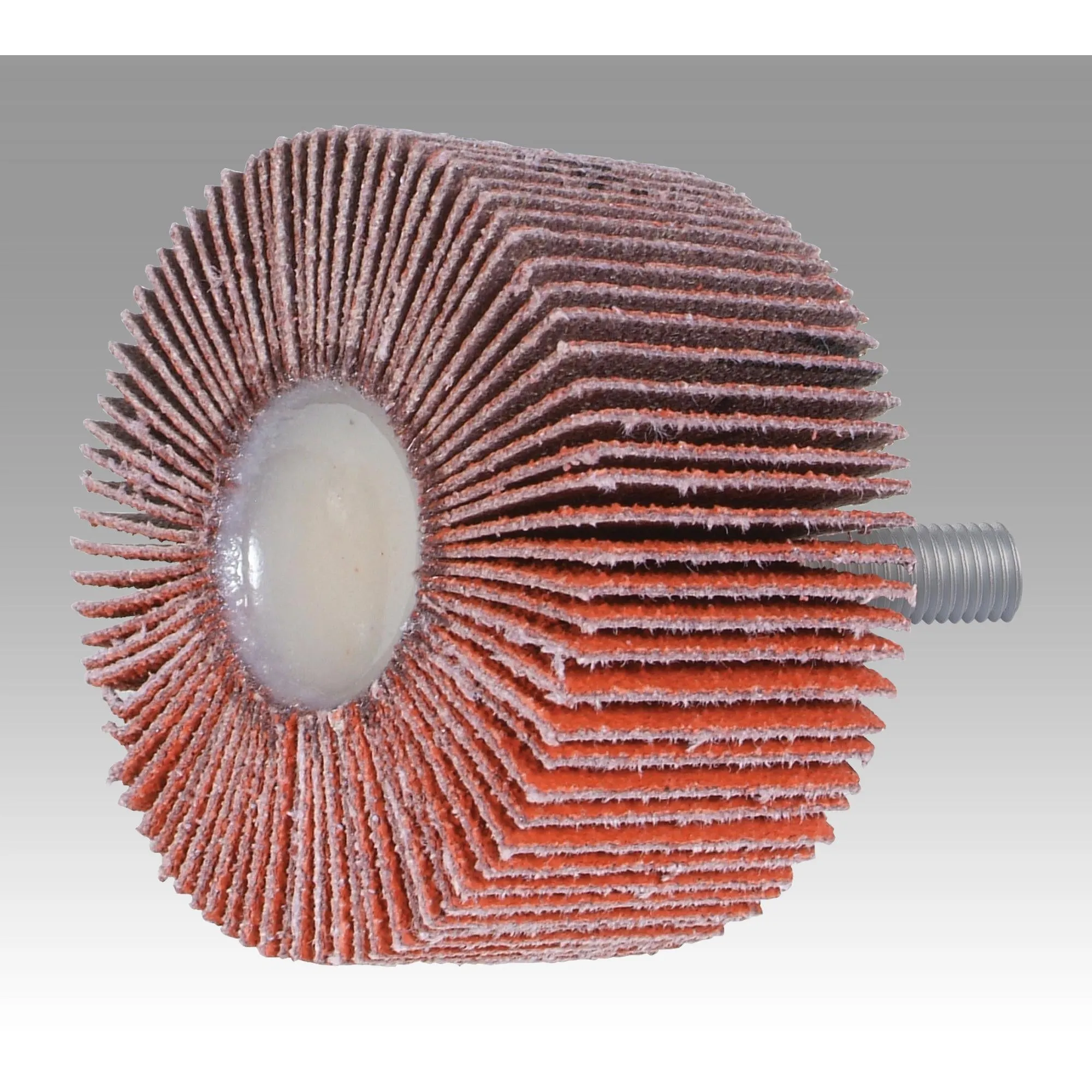 3M Flap Wheel 747D, 60 X-weight, Type 84, 2 in x 1/2 in x 1/4 in-20External