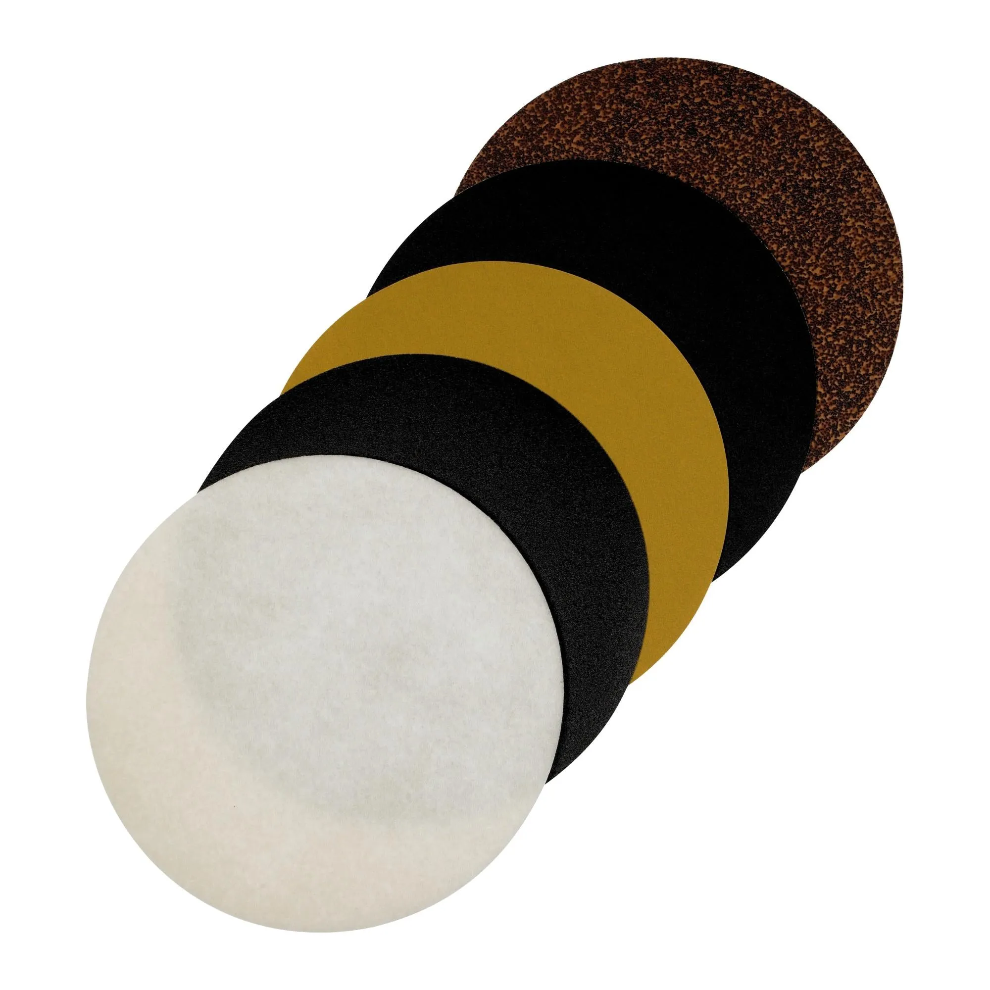 3M Floor Surfacing Discs EC16-100 16 in x NH, Easy Change, 100 grit