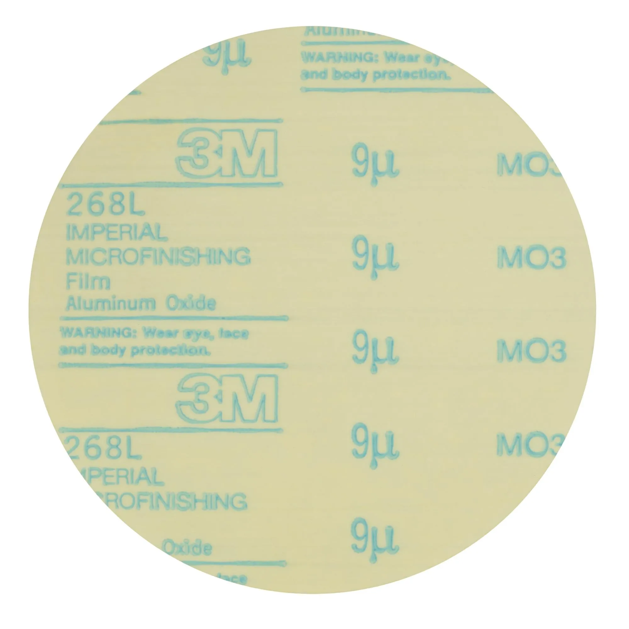 3M Microfinishing Film Roll 268L, 15 Mic 3MIL, Type D, 1.968 in x 150ftx 3 in