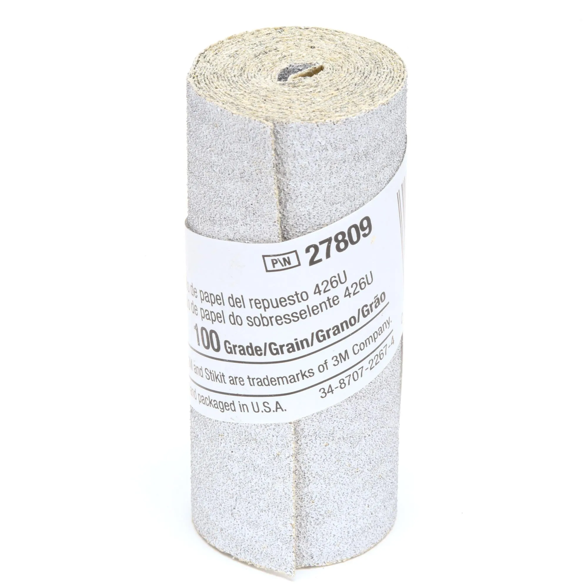 3M Stikit Paper Refill Roll 426U, 2-1/2 in x 55 in 100 A-weight,10/Carton