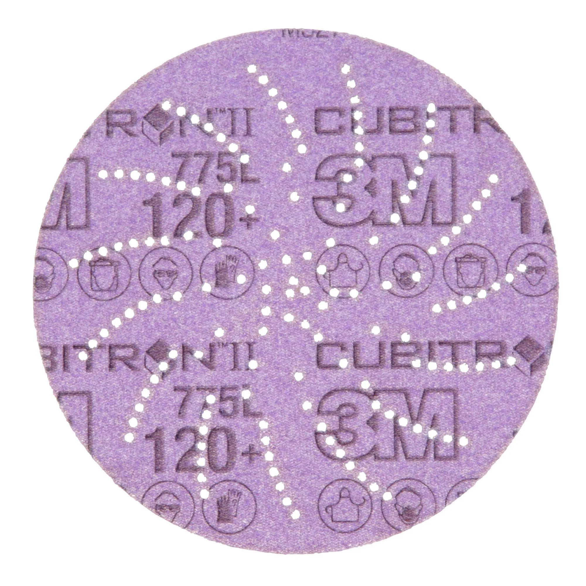 3M Xtract Cubitron II Film Disc 775L, 120 , 5 in, Die 500LG,50/Carton