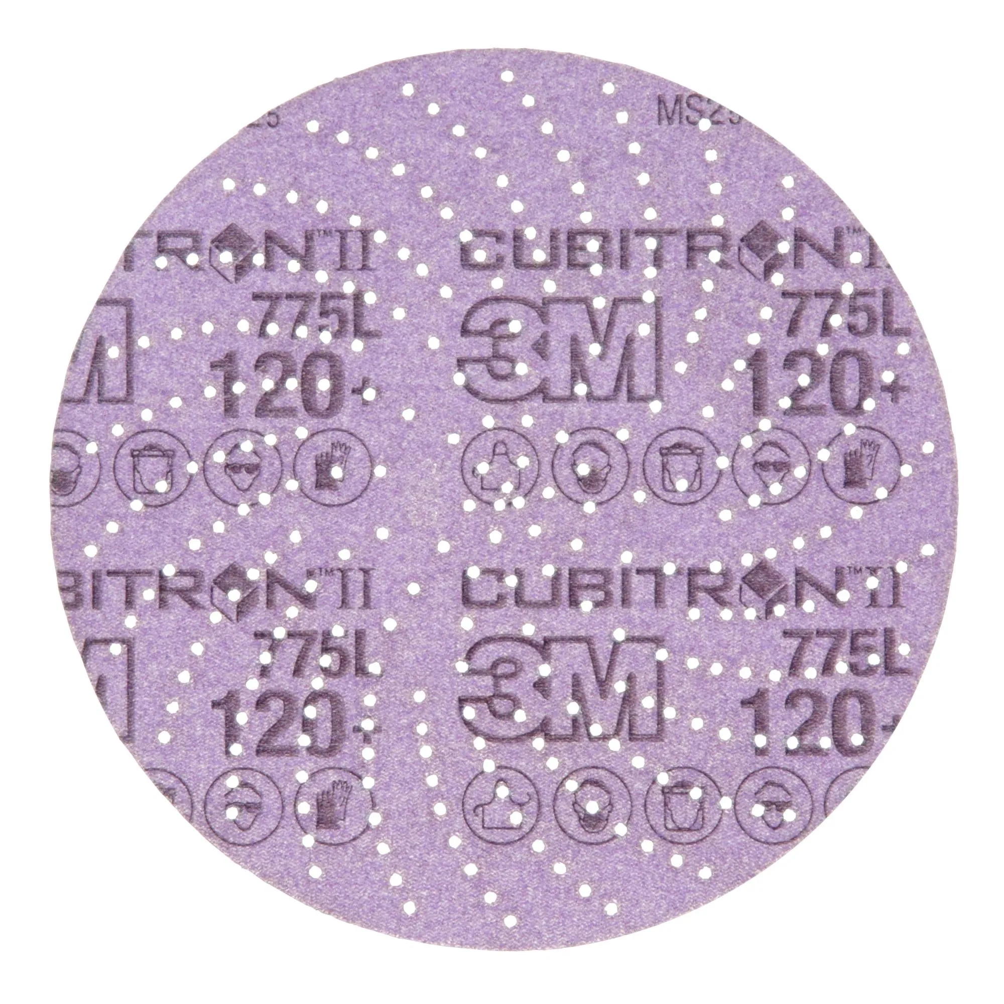 3M Xtract Cubitron II Film Disc 775L, 120 , 6 in, Die 600LG,50/Carton
