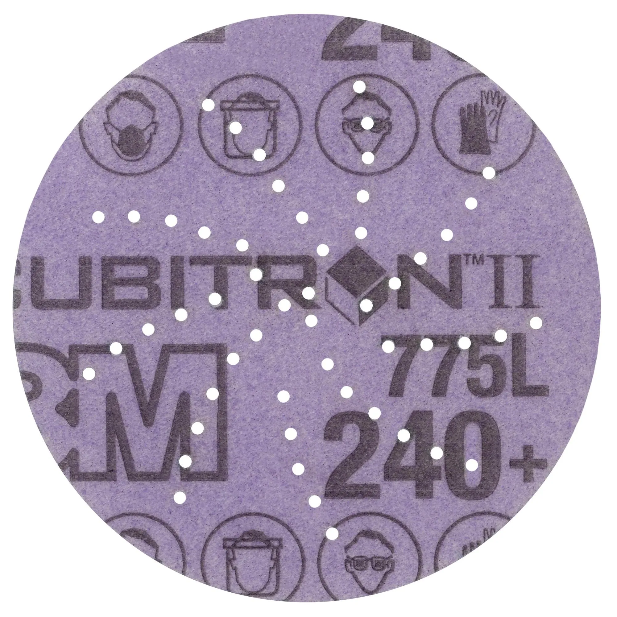 3M Xtract Cubitron II Film Disc 775L, 240 , 3 in, Die 300DS,50/Carton