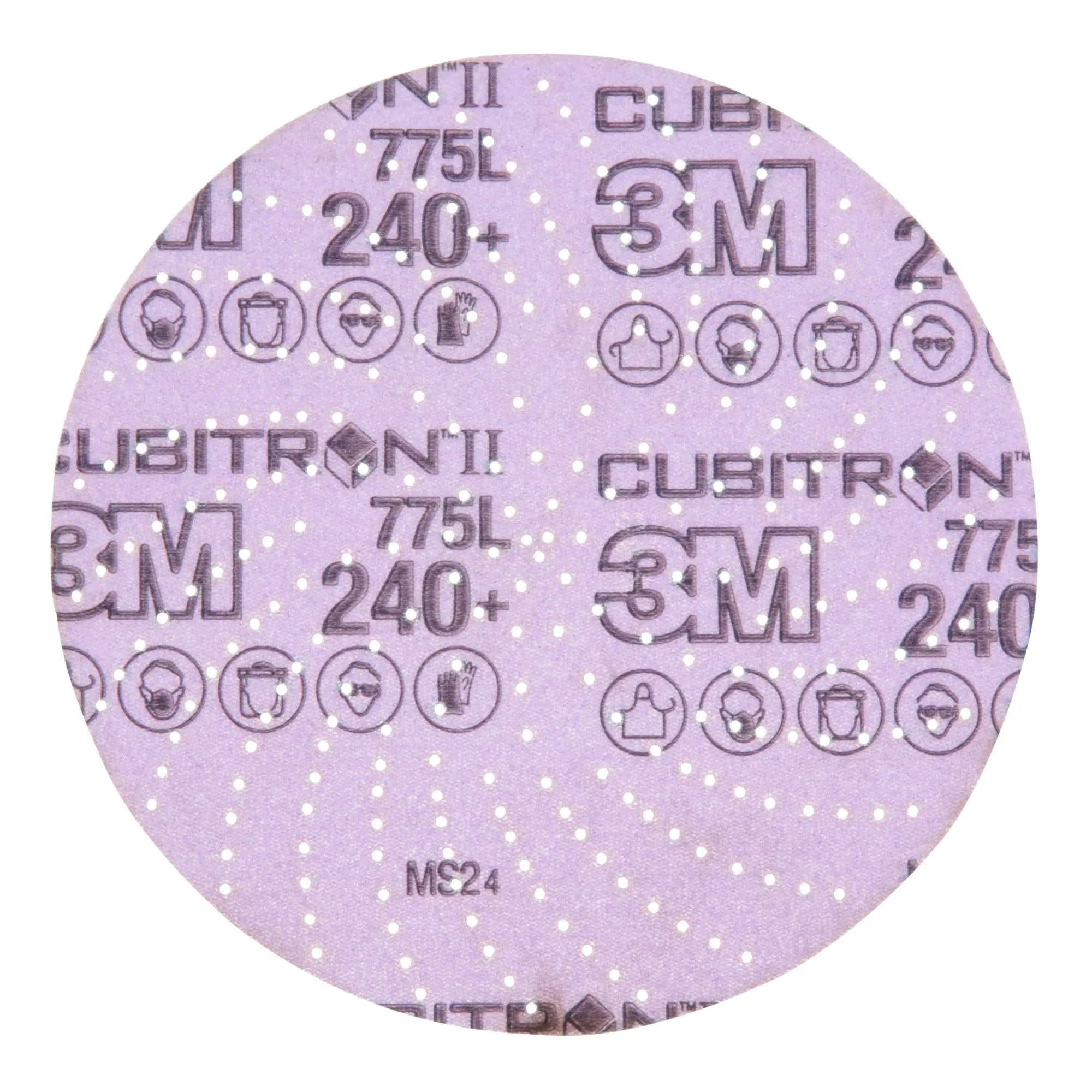 3M Xtract Cubitron II Film Disc 775L, 240 , 6 in, Die 600LG,50/Carton