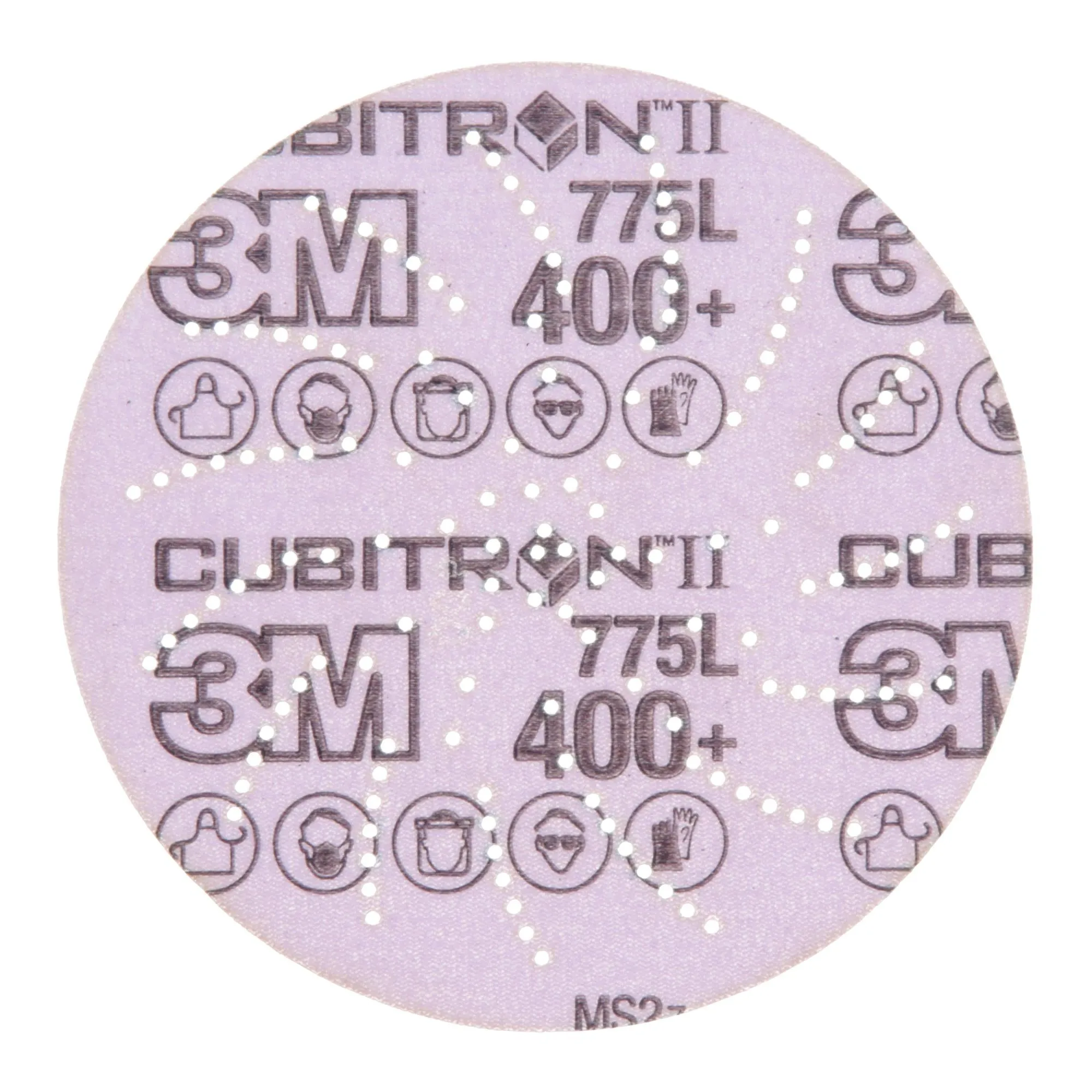 3M Xtract Cubitron II Film Disc 775L, 400 , 5 in, Die 500LG,50/Carton