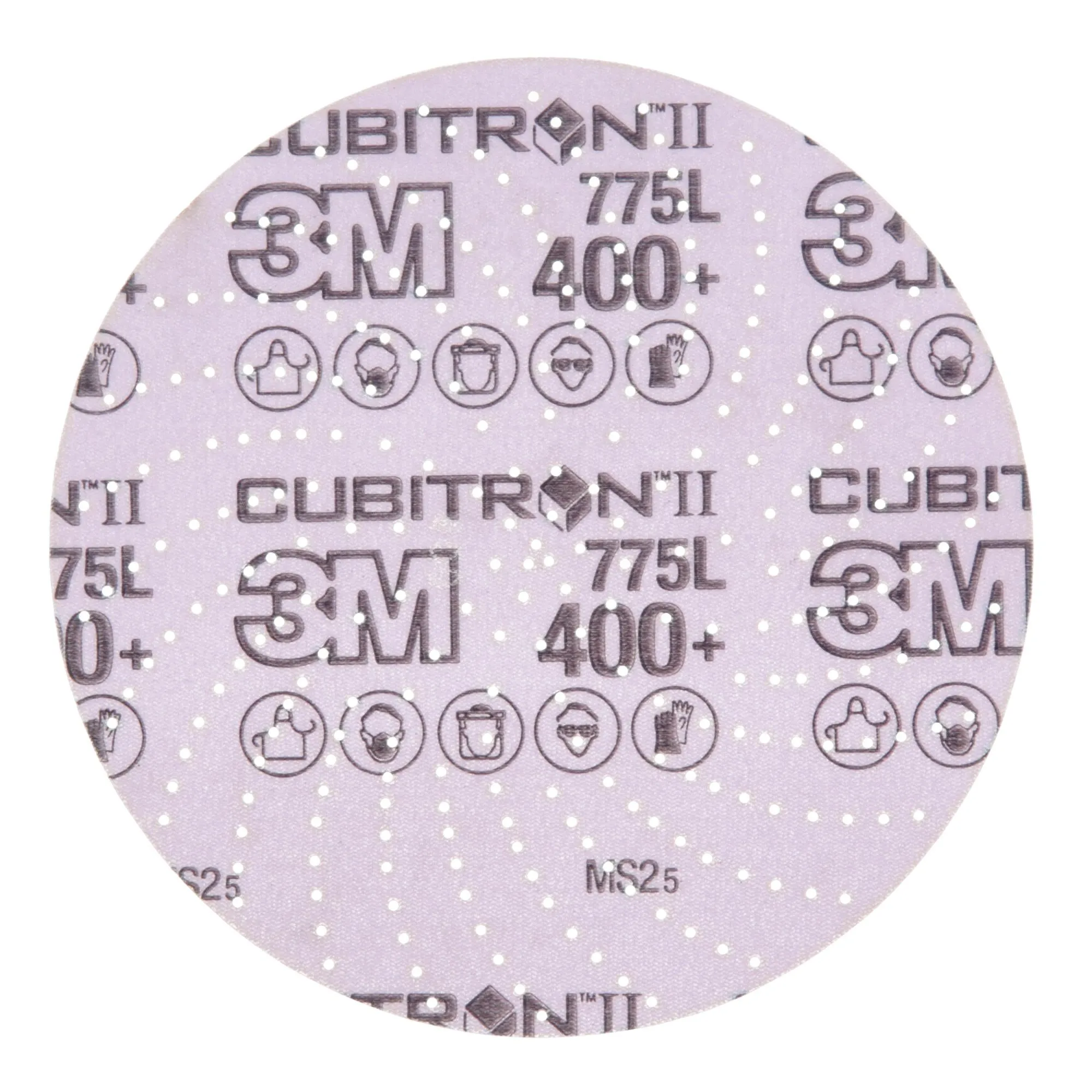 3M Xtract Cubitron II Film Disc 775L, 400 , 6 in, Die 600LG,50/Carton