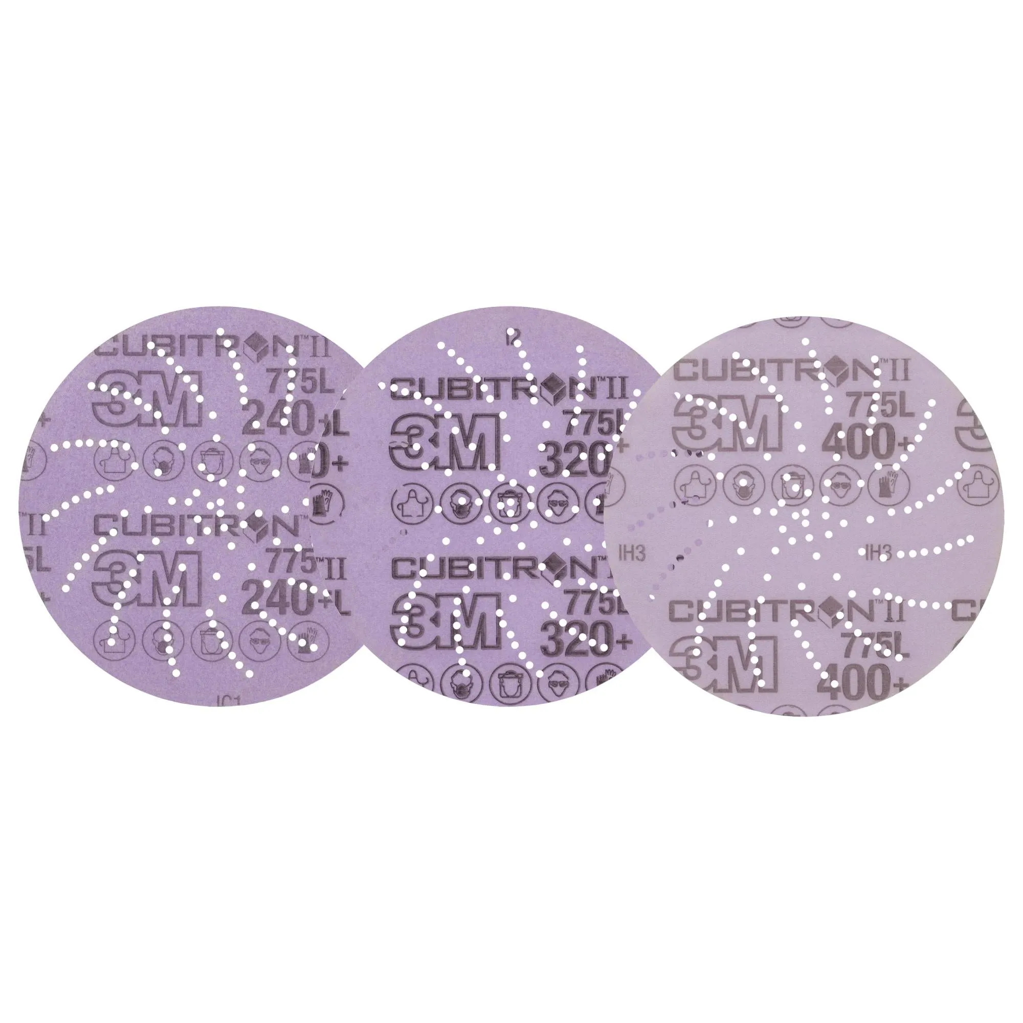 3M Xtract Cubitron II Film Disc 775L, 87435, 240  - 400 , 5 in, 20ea/Case