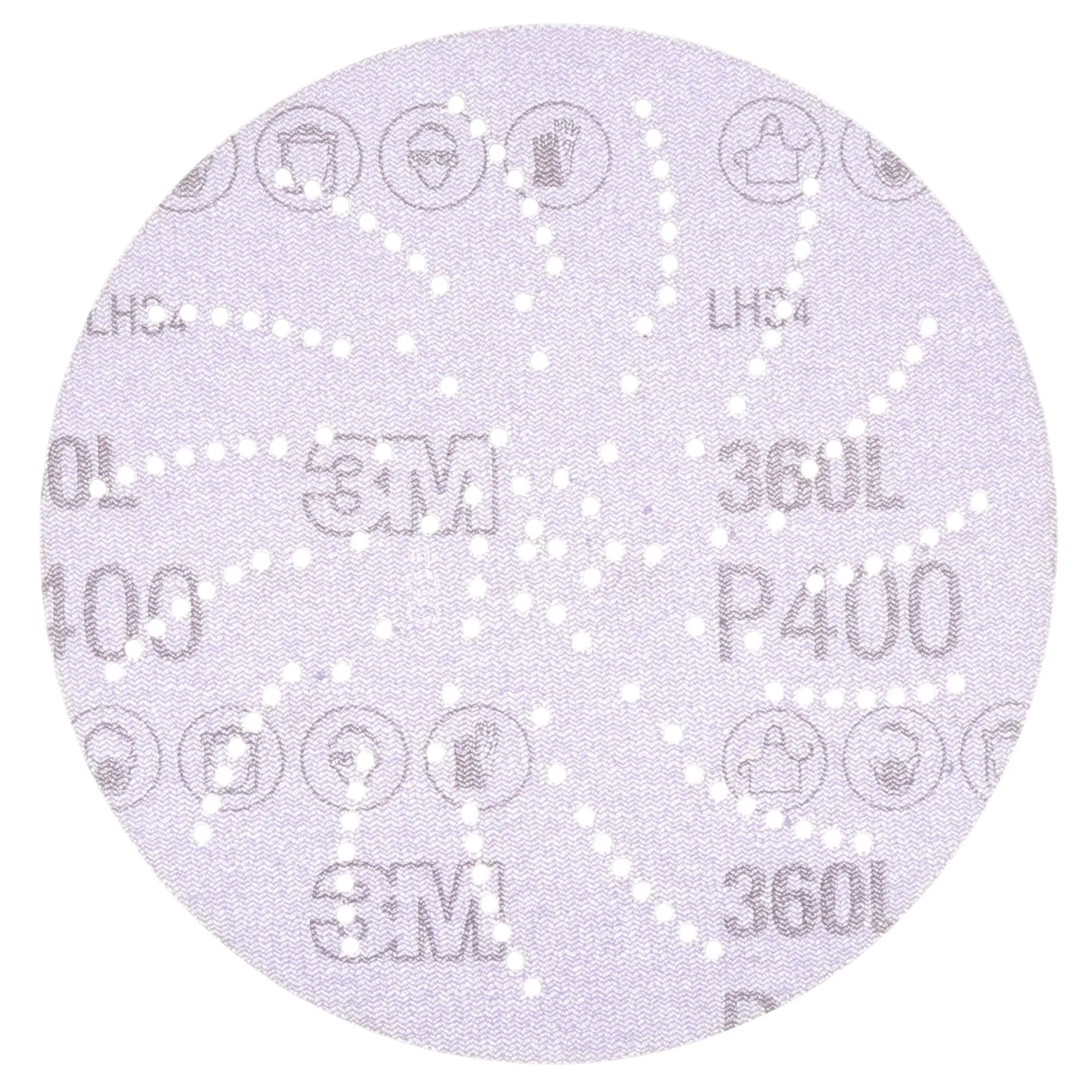 3M Xtract Film Disc 360L, 20825, P400 3MIL, 3 in, Die 300LG,100/Carton