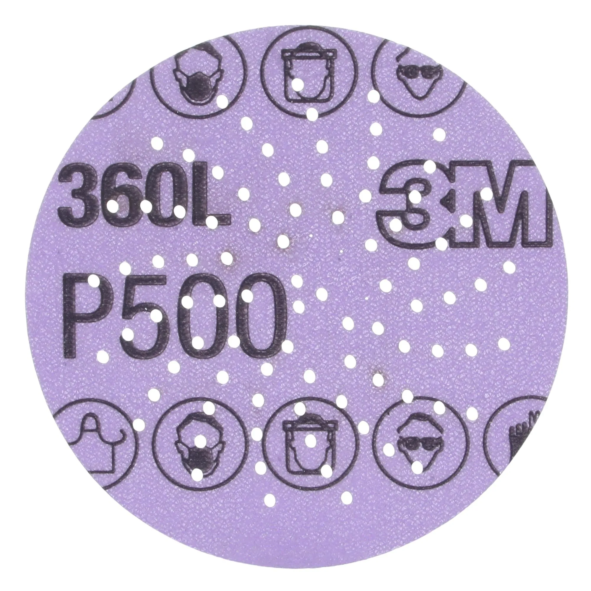 3M Xtract Film Disc 360L, 20826, P500 3MIL, 3 in, Die 300LG, 100/Pac