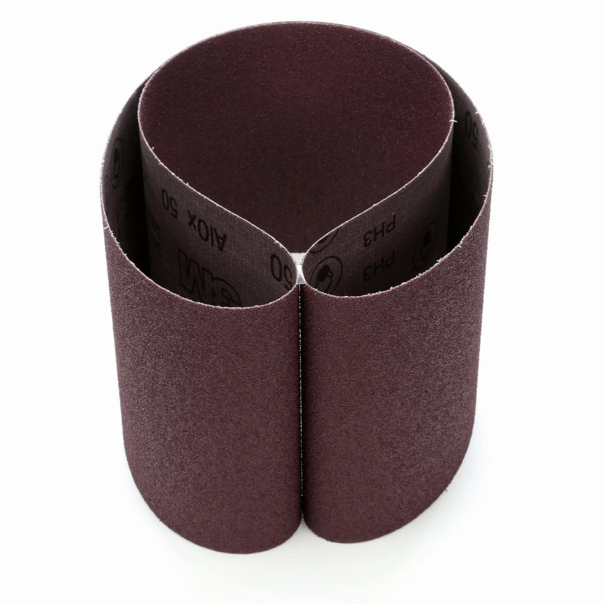 3M Cloth Belt 341D, P120 X-weight, 6 in x 48 in, Film-lok, Single-flex