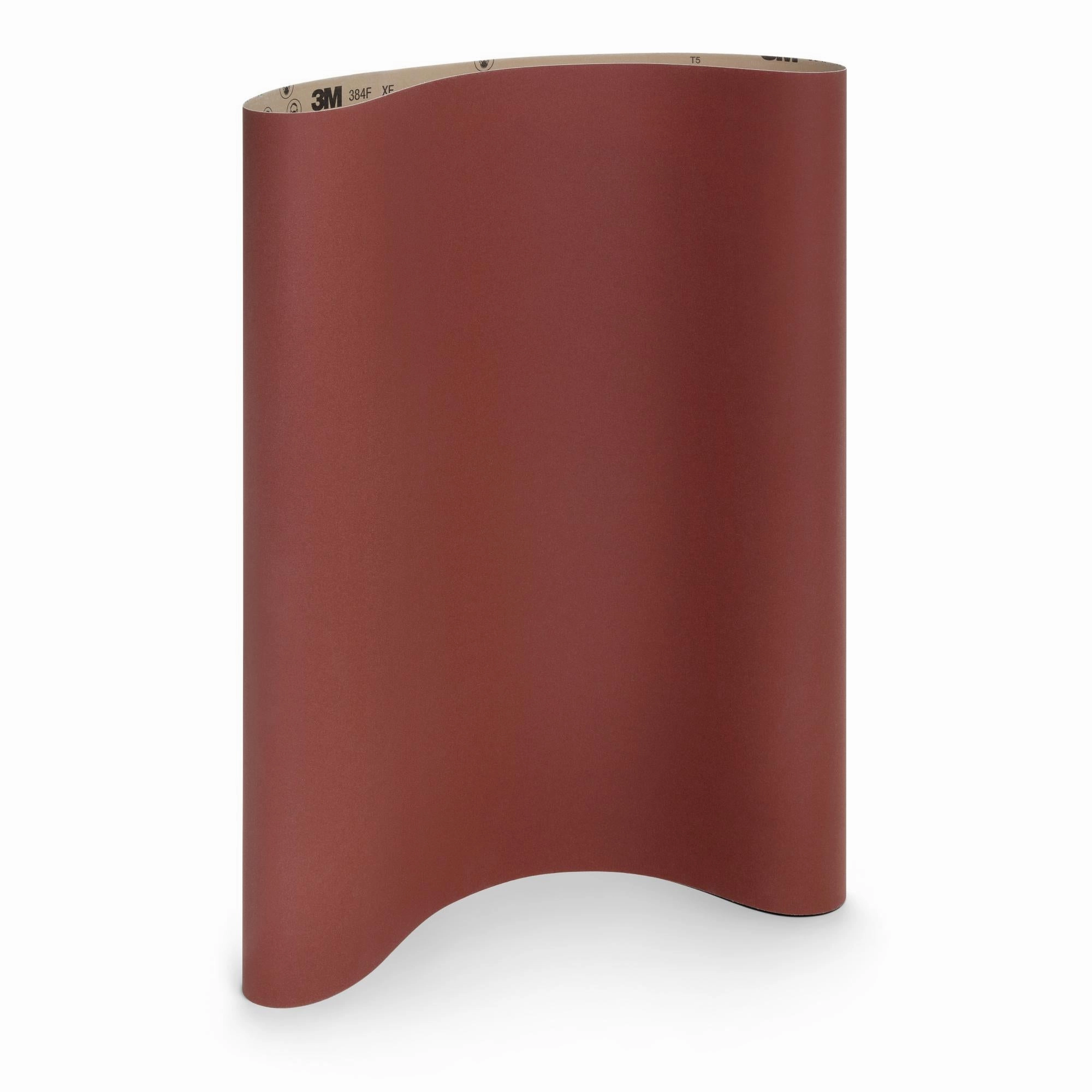 3M Cloth Belt 384F, 80  XF-weight, 37 in x 75 in, Film-lok, Single- flex