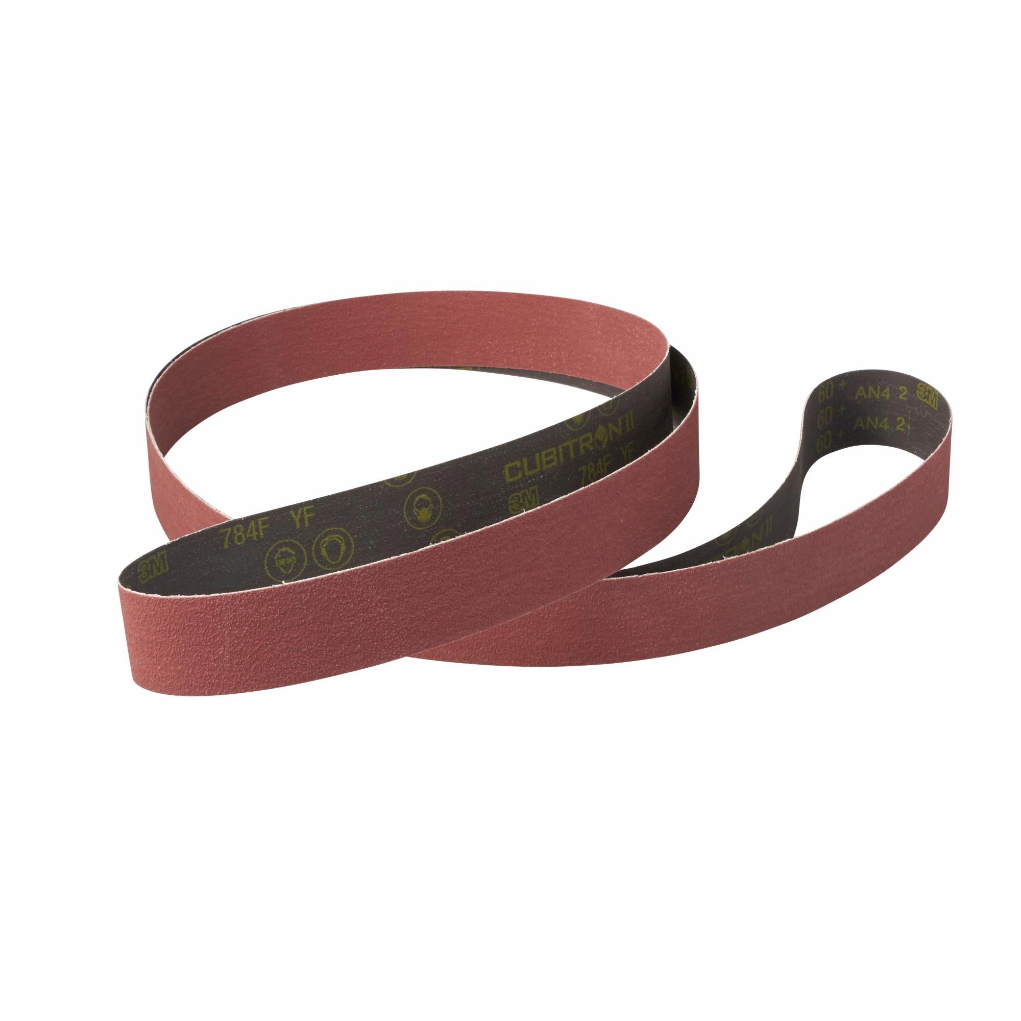 3M Cubitron II Cloth Belt 784F, 4 in x 106 in, 60  XF-weight, FulflexFilm