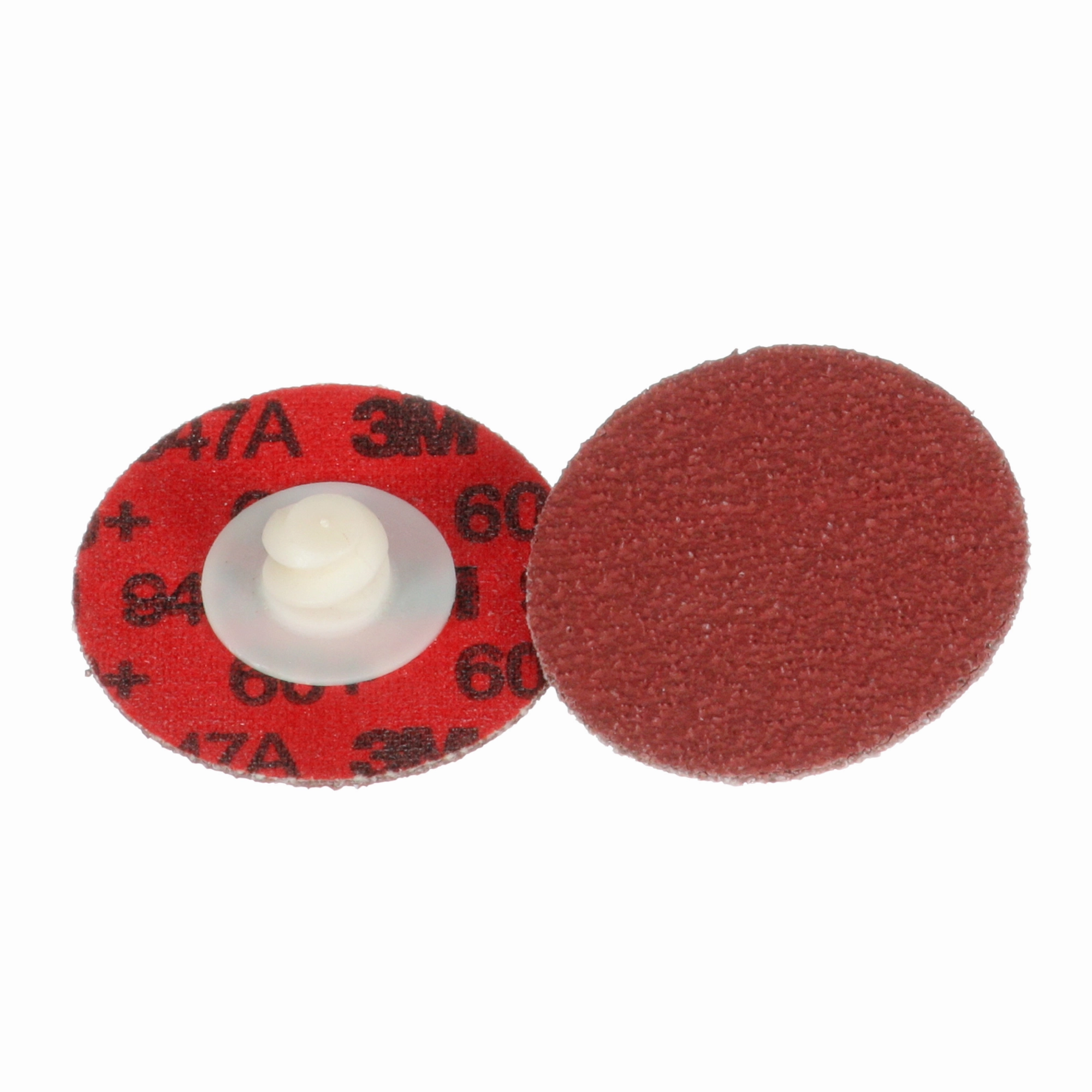 3M Cubitron II Roloc Durable Edge Disc 947A, 60 , X-weight, TR,Maroon, 1-1/2 in