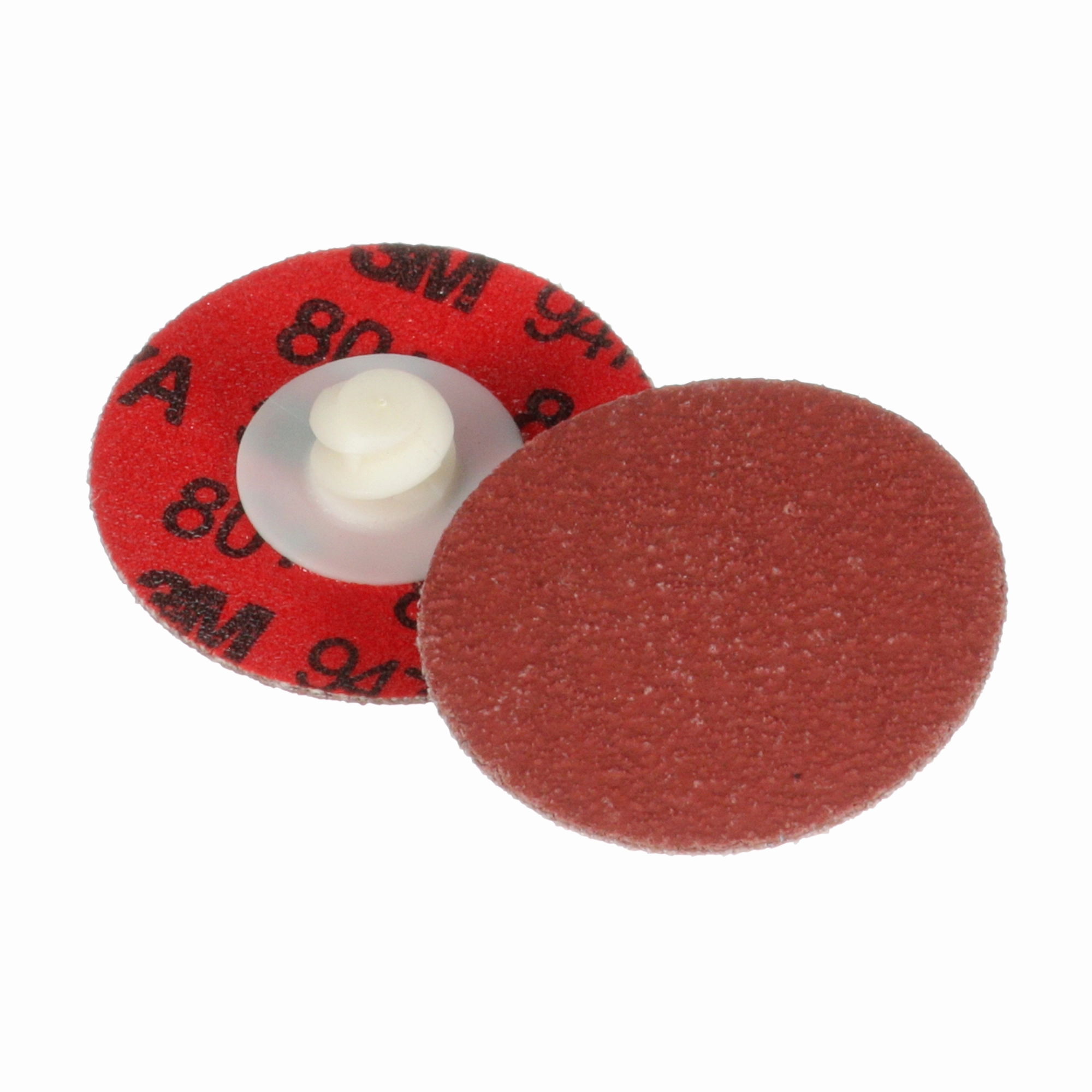 3M Cubitron II Roloc Durable Edge Disc 947A, 80  X-weight, TR, 1 in,Die Q100N