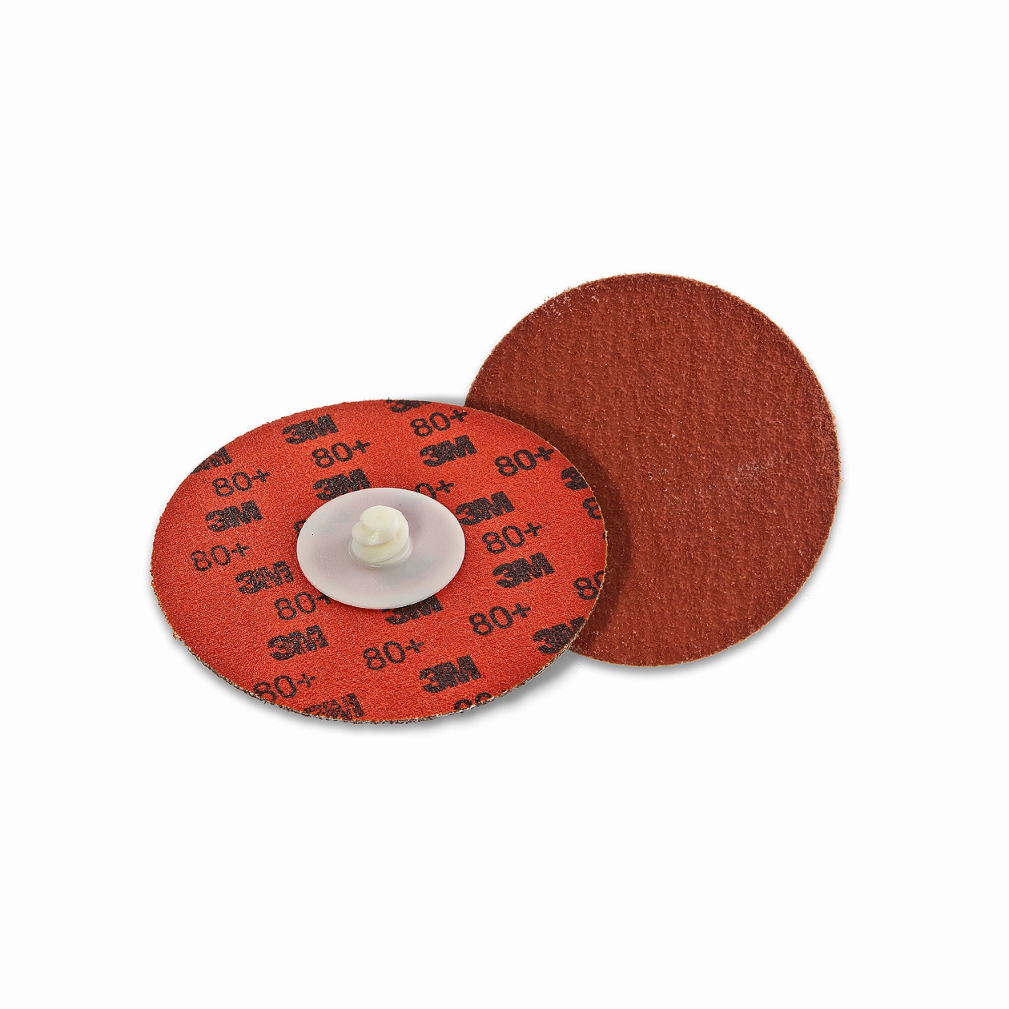 3M Cubitron II Roloc Durable Edge Disc 984F, 80 , YF-weight, TR,Maroon, 1-1/2 in