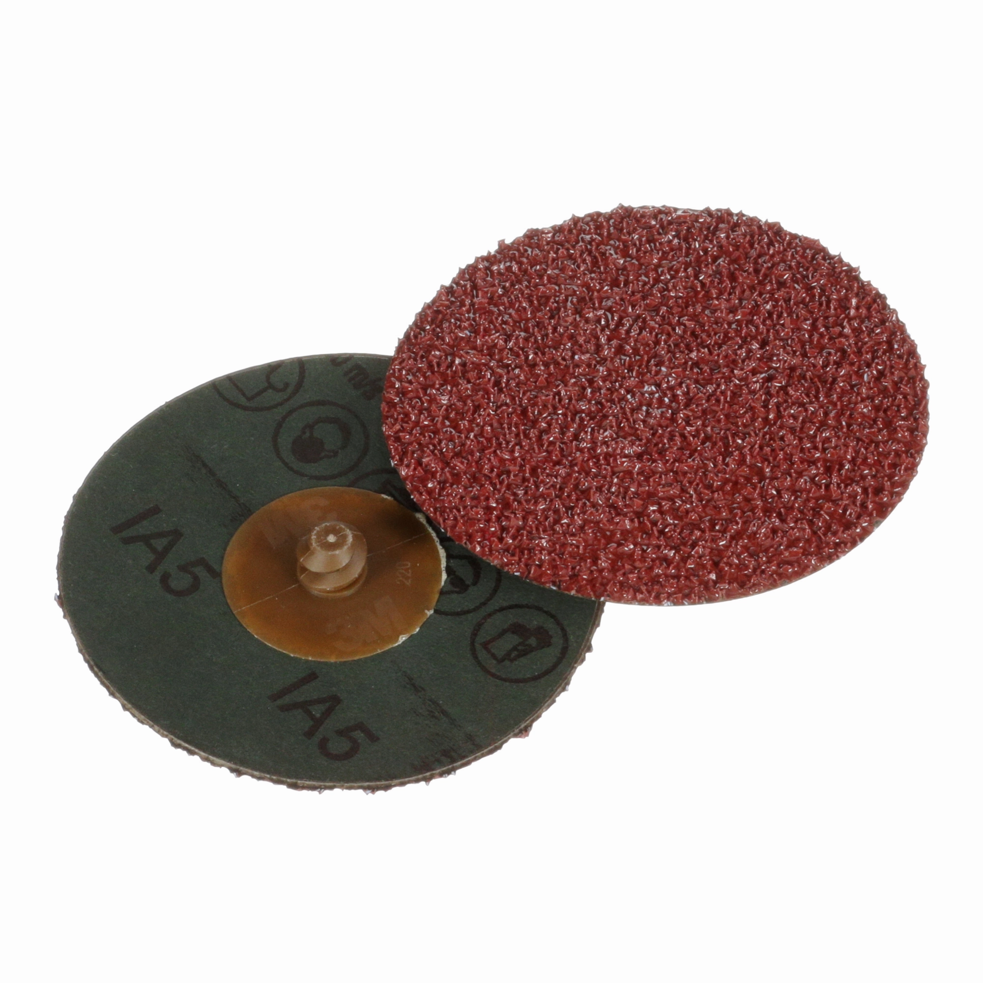 3M Cubitron II Roloc Fibre Disc 982C, 36 , TR, Red, 4 in, Die R400BB,25/Carton