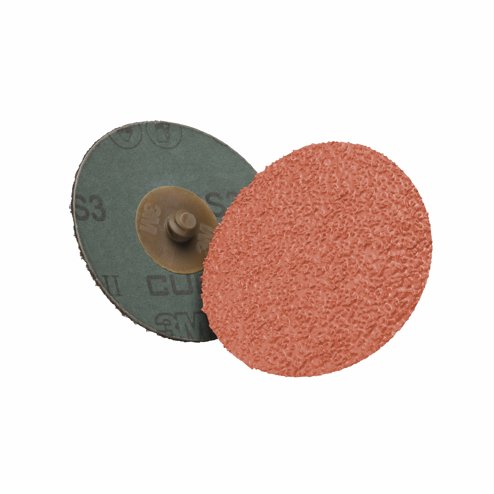 3M Cubitron II Roloc Fibre Disc 987C, 36 , TR, 4 in, Die R400BB,25/Carton