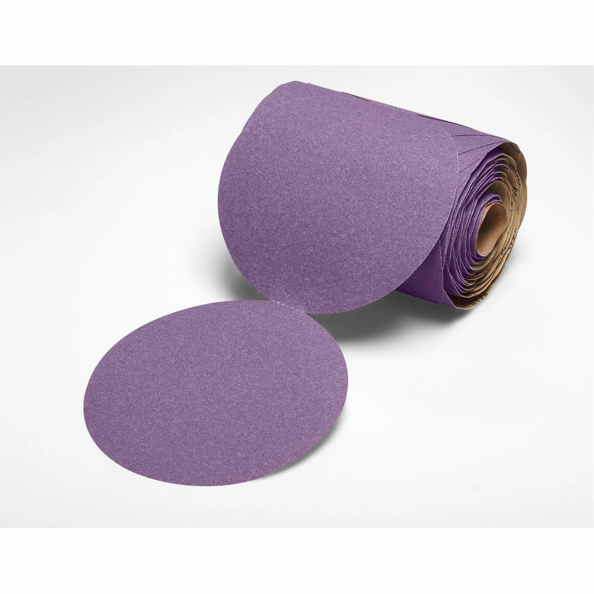 3M Cubitron II Stikit Film Disc Roll 775L, 220 , 5 in x NH, Die 500X