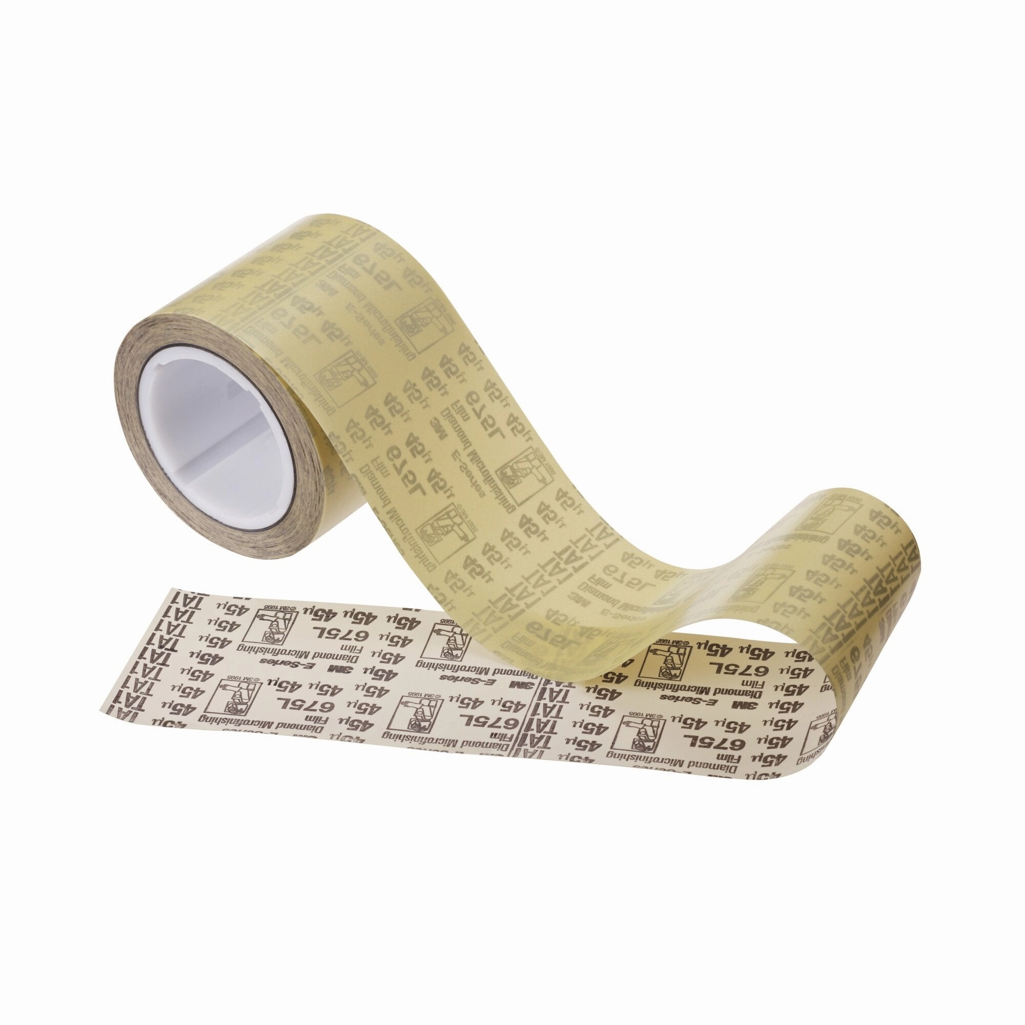 3M Diamond Microfinishing Film Belt 675L, 45 Mic 5MIL, Gray, 1 in x 64in