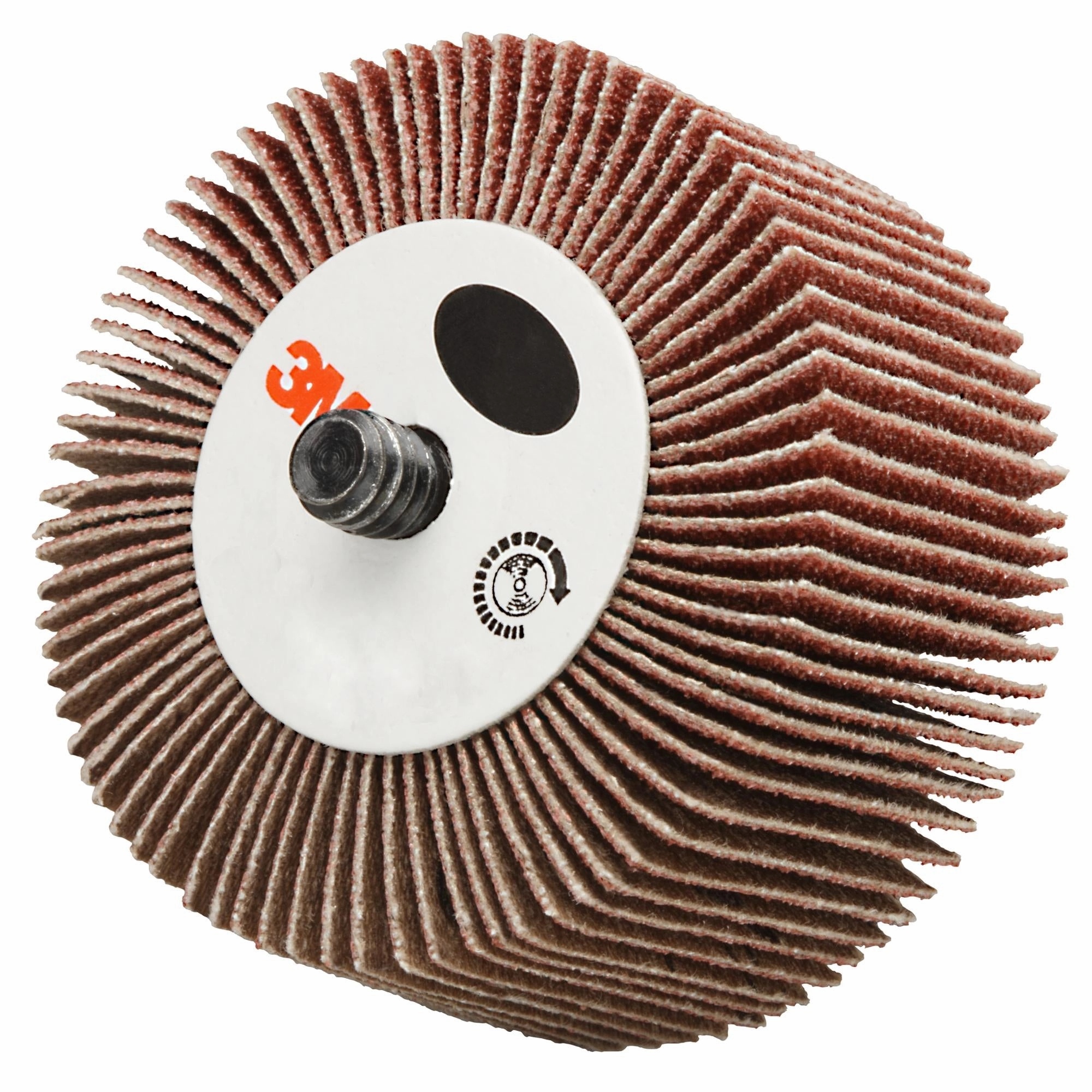 3M Flap Wheel 244D, 60 X-weight, Type 84, 3 in x 1 in x 1/4 in-20External