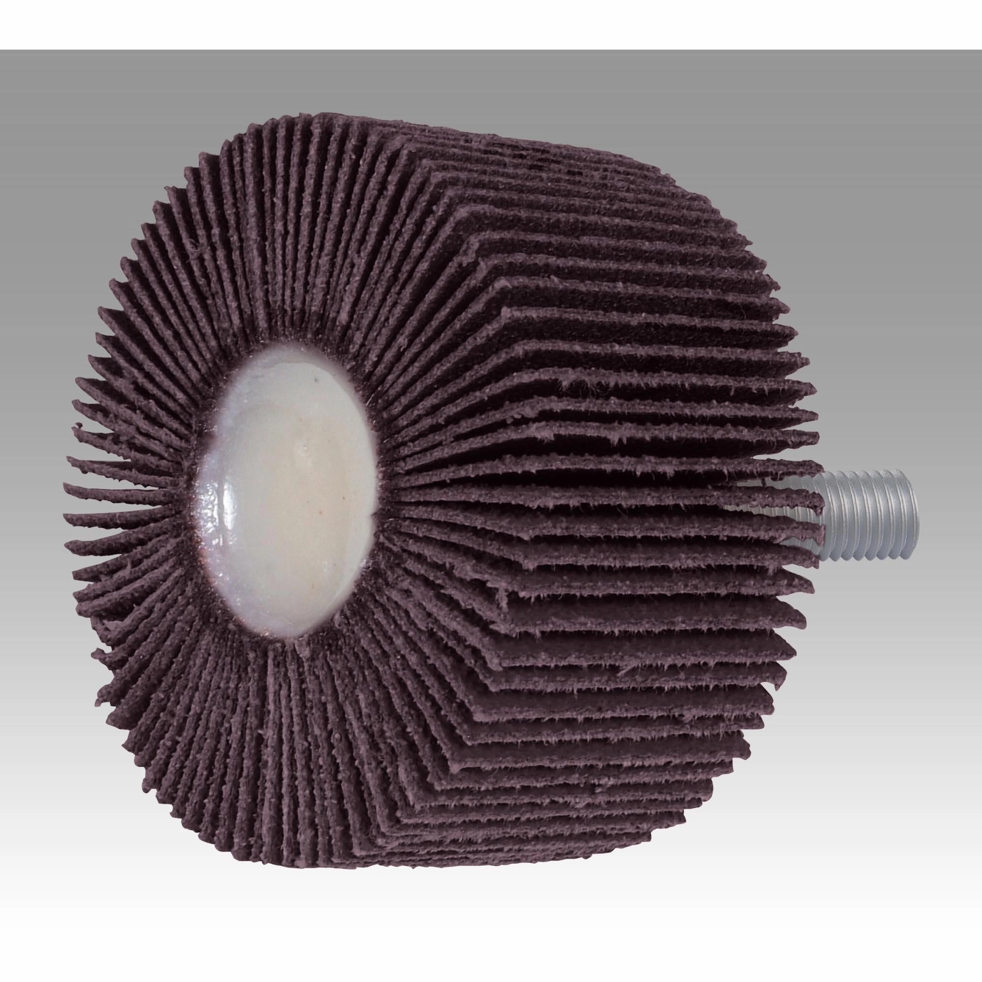 3M Flap Wheel 341D, 40 X-weight, Type 84, 1 in x 5/8 in x 1/4 in-20External