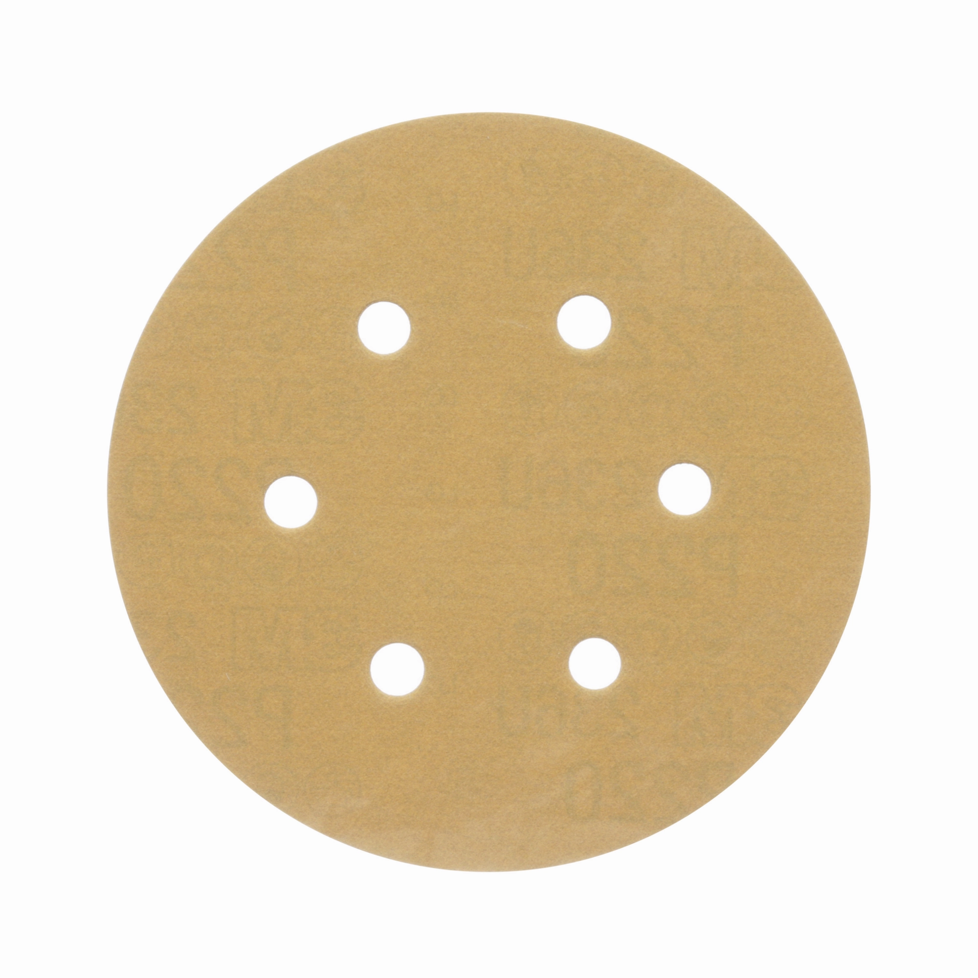 3M Hookit Paper D/F Disc 236U, 6 in x NH 6 Holes P320 C-weight,50/Pac