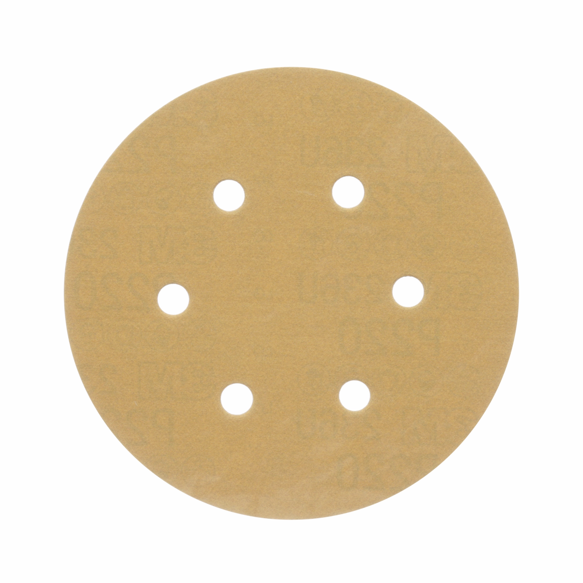 3M Hookit Paper Disc 236U, P240 C-weight, 6 in x NH, D/F 6HL, Die600HZ