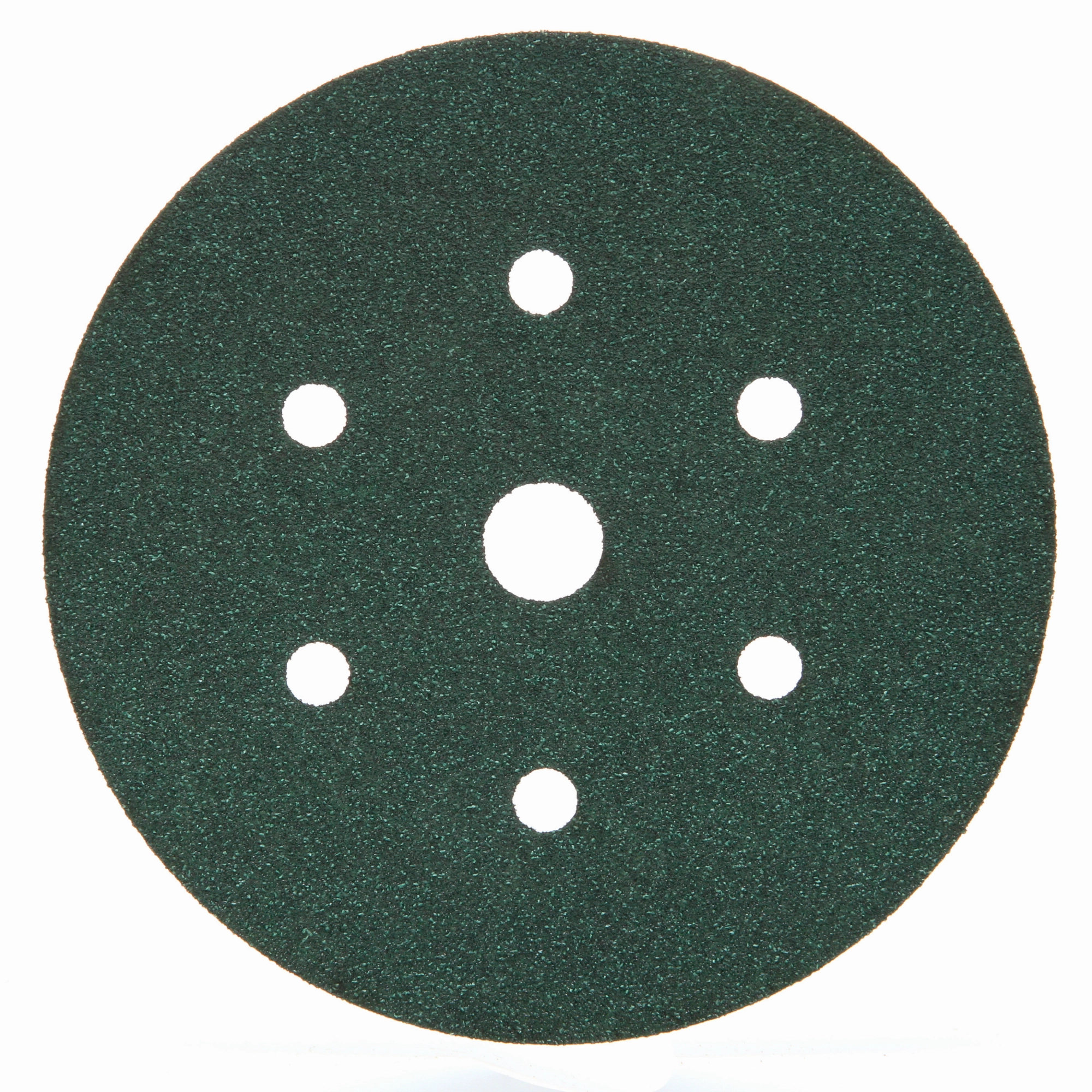 3M Hookit Paper Dust Free Disc 750U, 5 in x NH Die# 500FH 5 Holes 80 Eweight