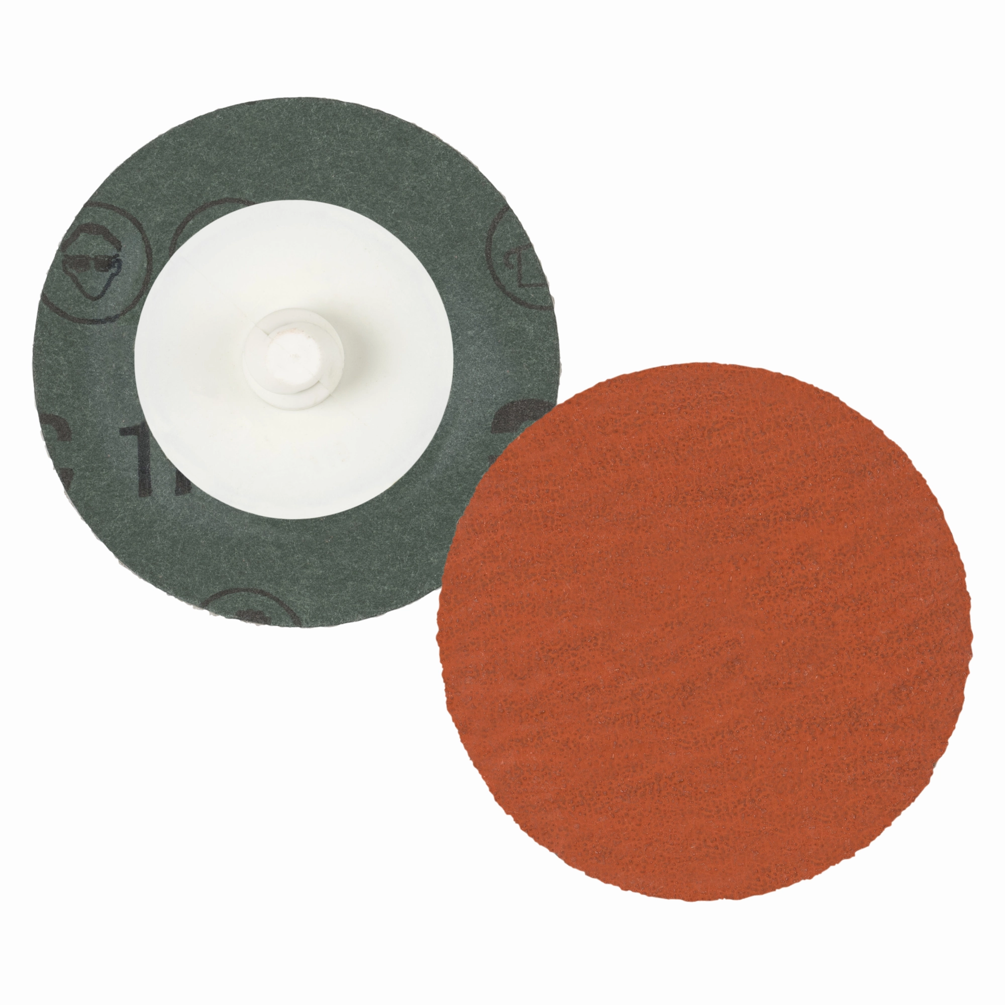 3M Roloc Fibre Disc 787C, 120 , TR, 2 in, Die R200P, 50/Carton