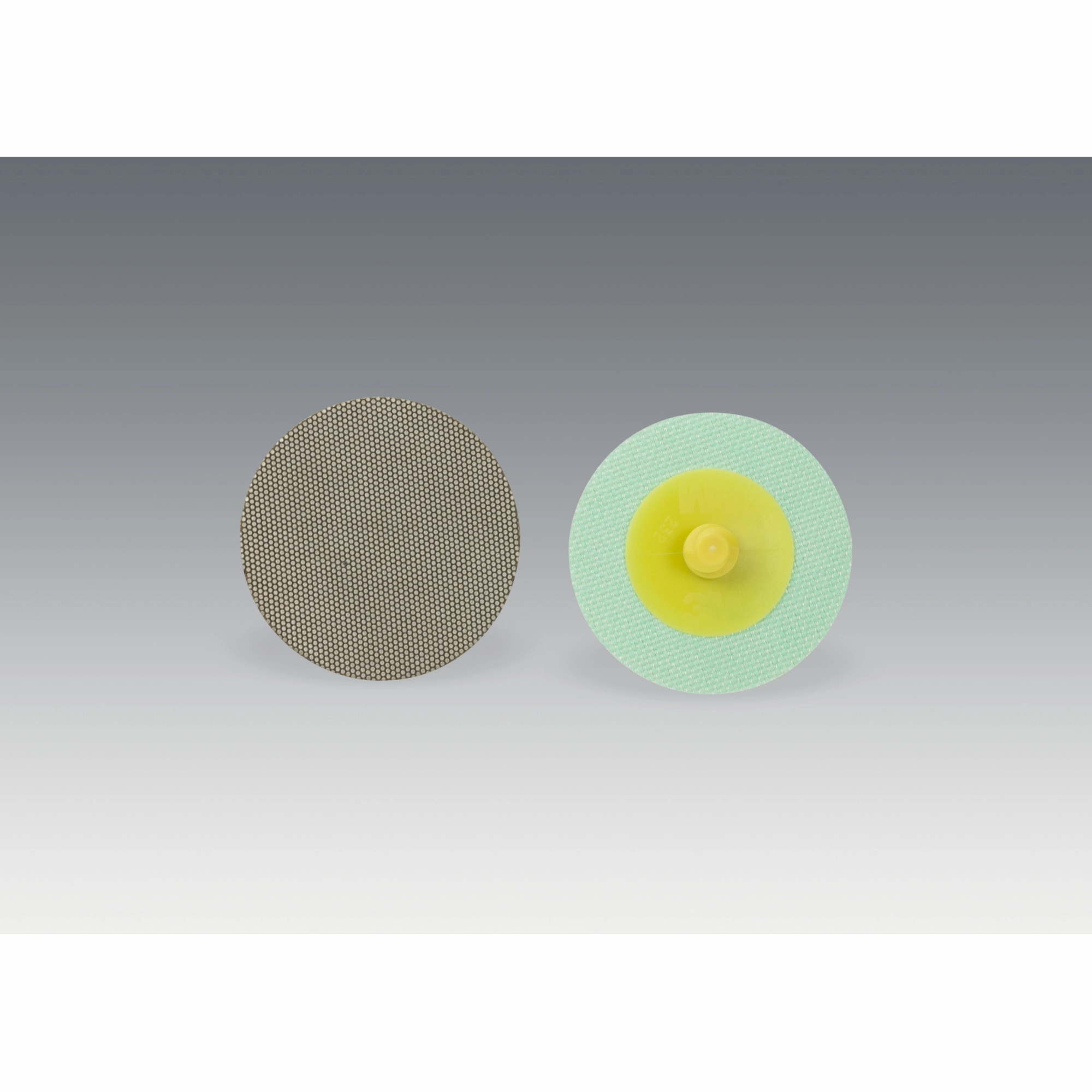 3M Roloc Flexible Diamond Disc 6234J, M40, TR, Yellow, 1-1/2 in, DieR150S