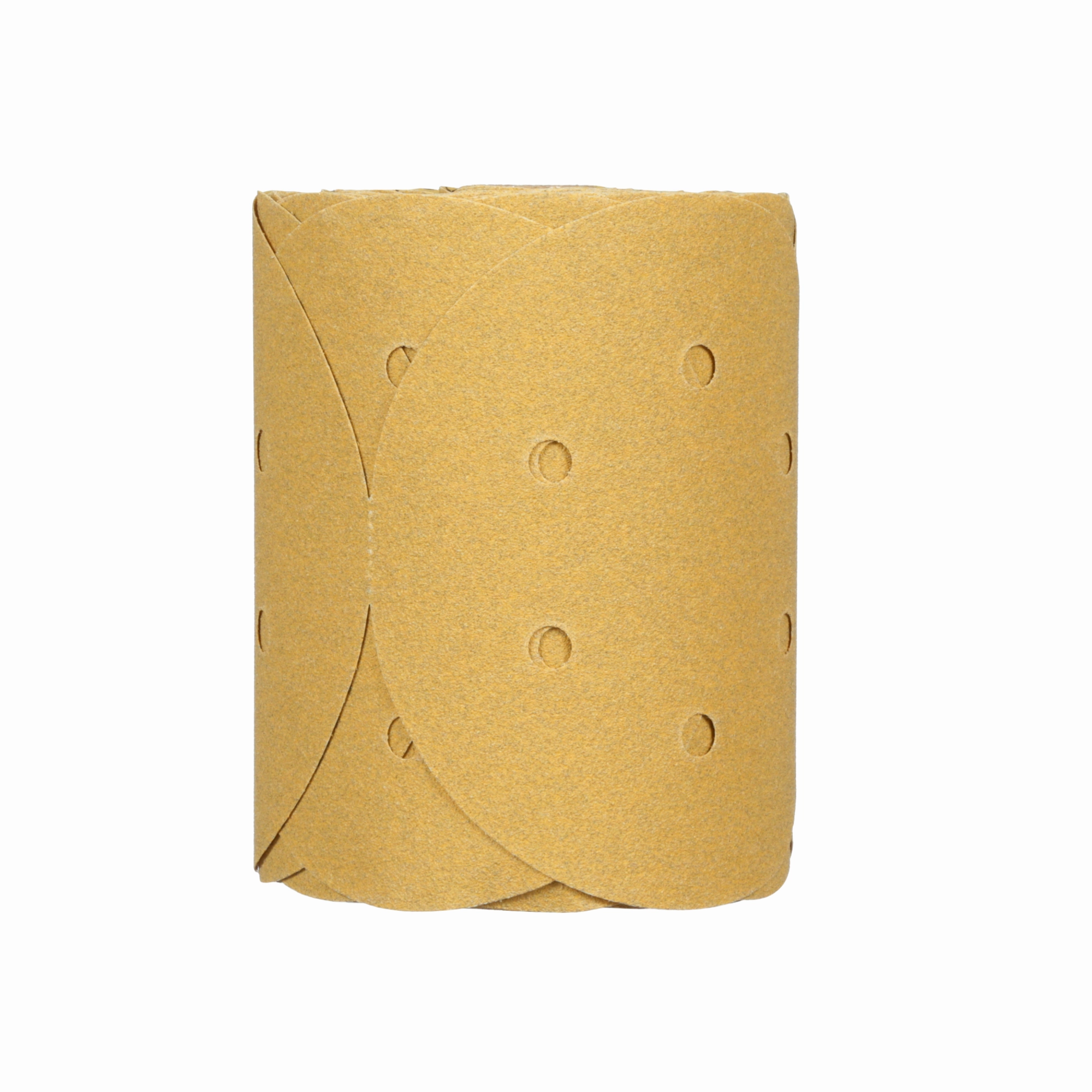 3M Stikit Gold Disc Roll Dust Free, 01643, 6 in, P80, 125 discs perroll