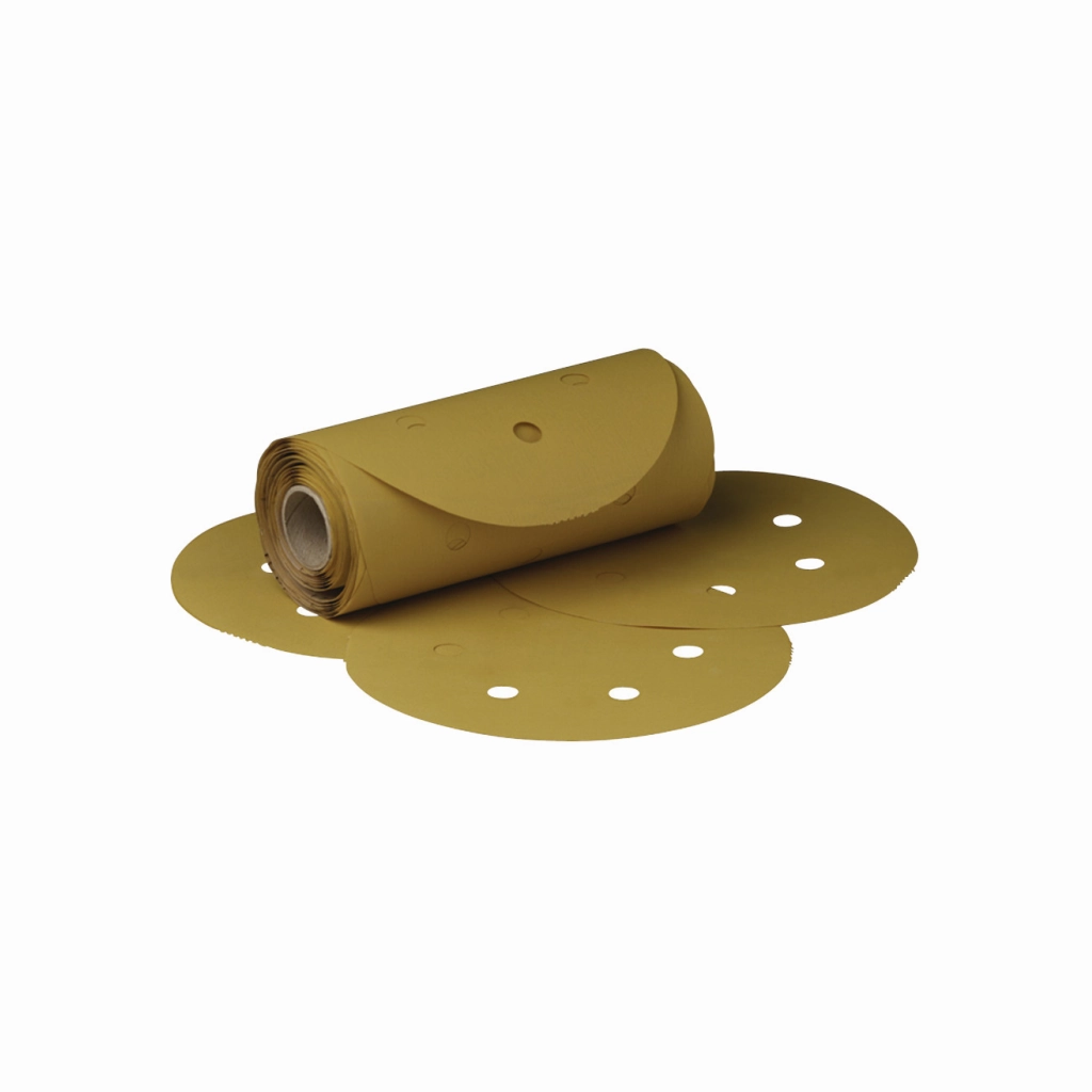 3M Stikit Gold Film Disc Roll Dust Free, 01381, 6 in, P120, 125 discsper roll