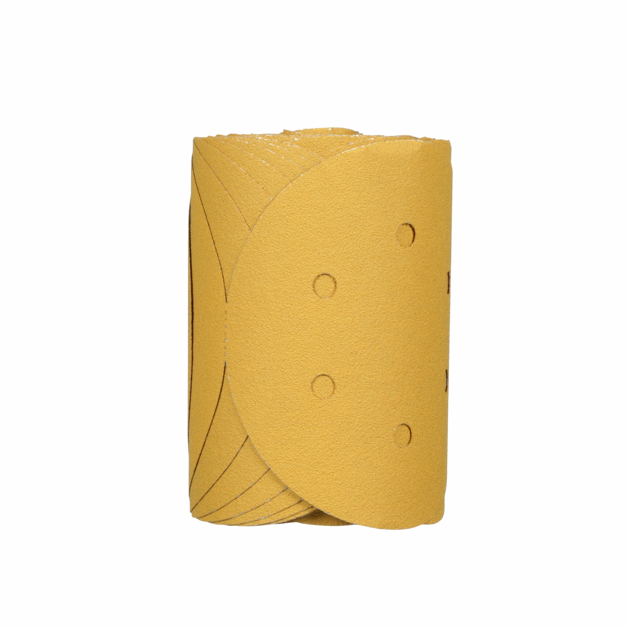 3M Stikit Gold Film Disc Roll Dust Free, 01383, 6 in, P80, 100 discsper roll