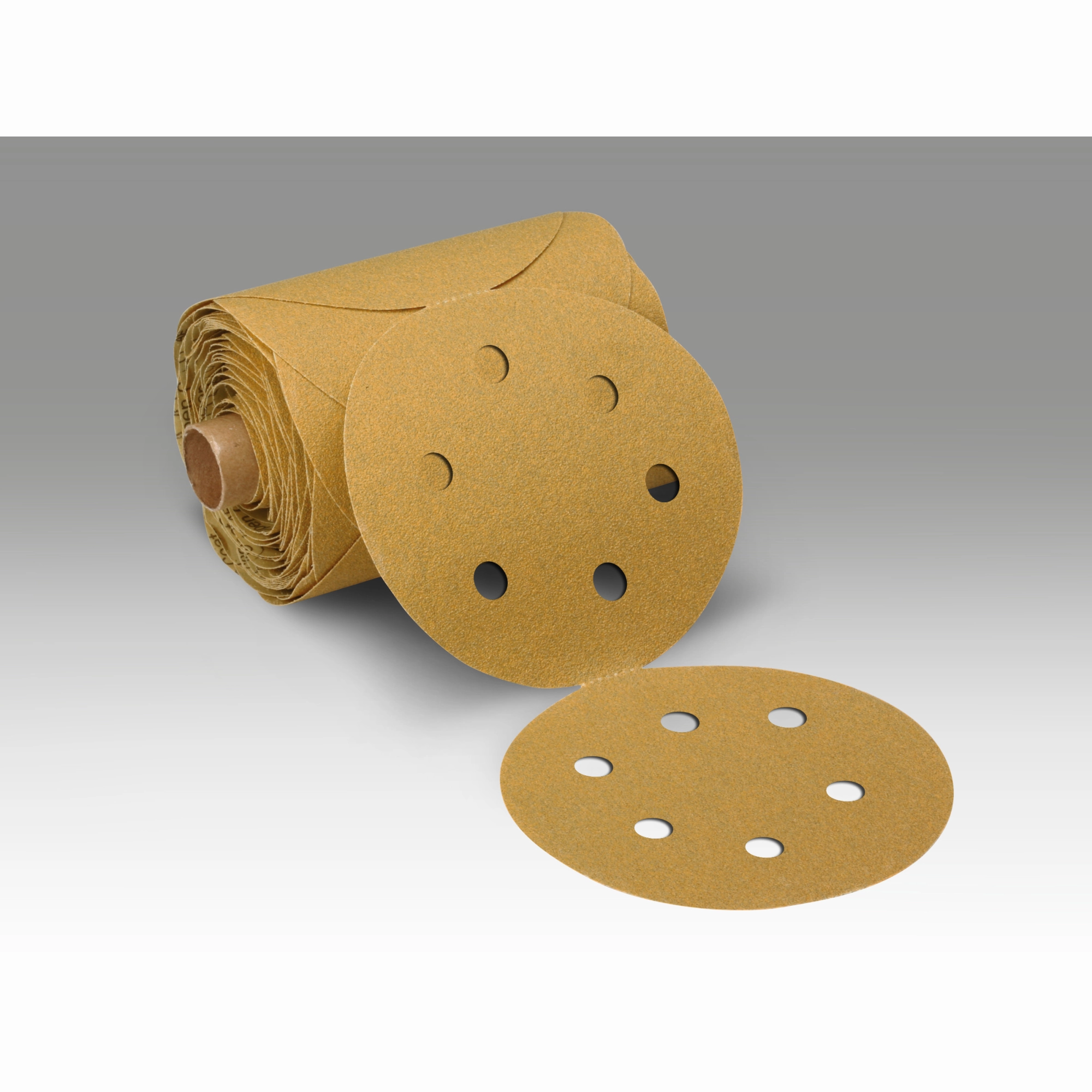 3M Stikit Paper Disc Roll 363I, 6 in x NH, 6 Hole, 80 F-weight, D/F,600HZ