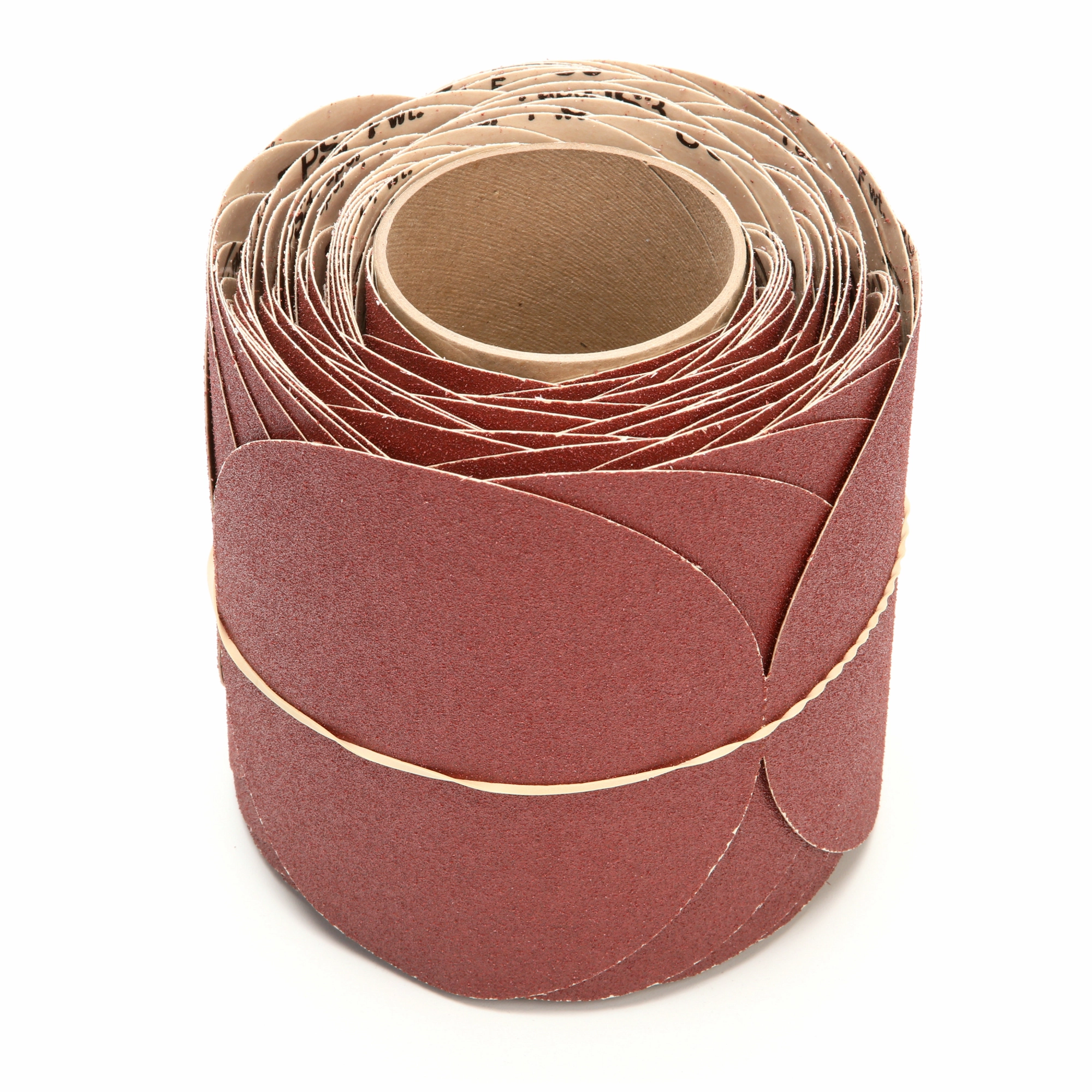 3M Stikit Paper Disc Roll 763U, 80 F-weight, 6 in x NH, Die 600Z, 100Discs/Roll