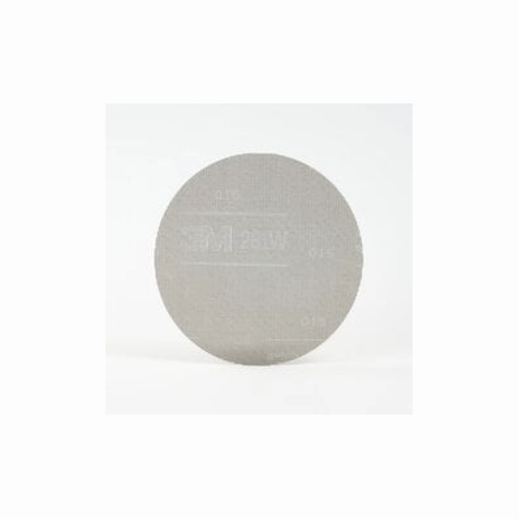 3M Wetordry Cloth Disc 281W, 5 in x NH, 2 Tabs, P500, 50/Pac