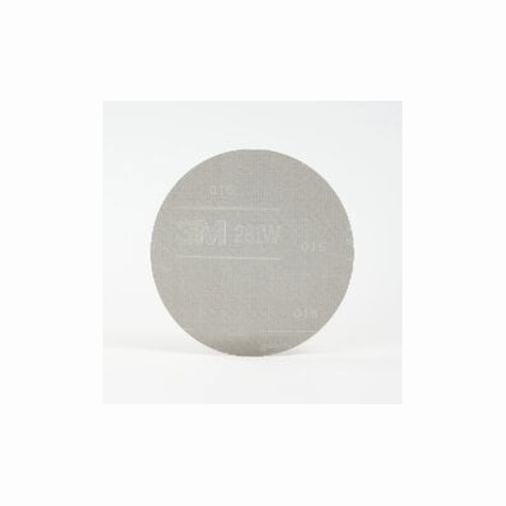 3M Wetordry Cloth Disc 281W, 5 in x NH, 2 Tabs, P600, 50/Pac