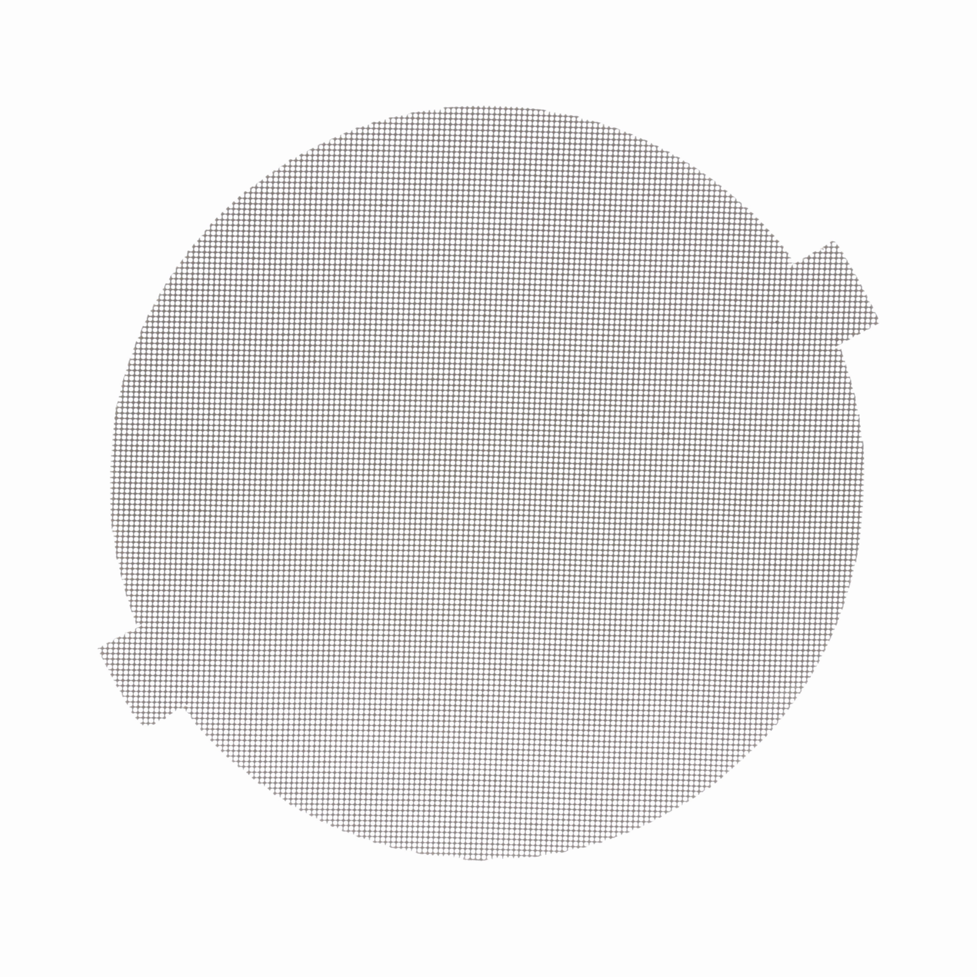 3M Wetordry Cloth Disc 281W, 5 in x NH, 2 Tabs, P800, 50/Pac