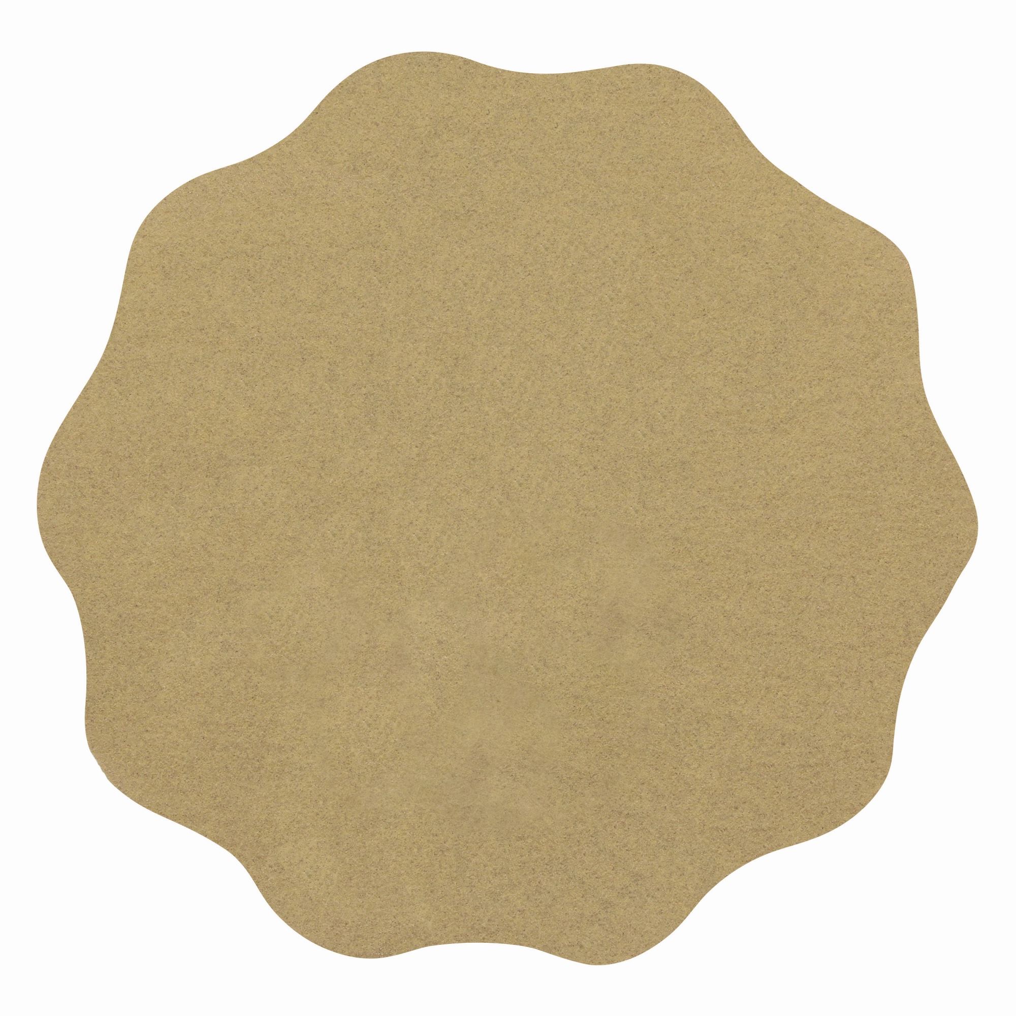 3M Xtract Paper Disc 236U, P80 C-weight, 3 in, Scallop, Die 300BQ,50/Pac