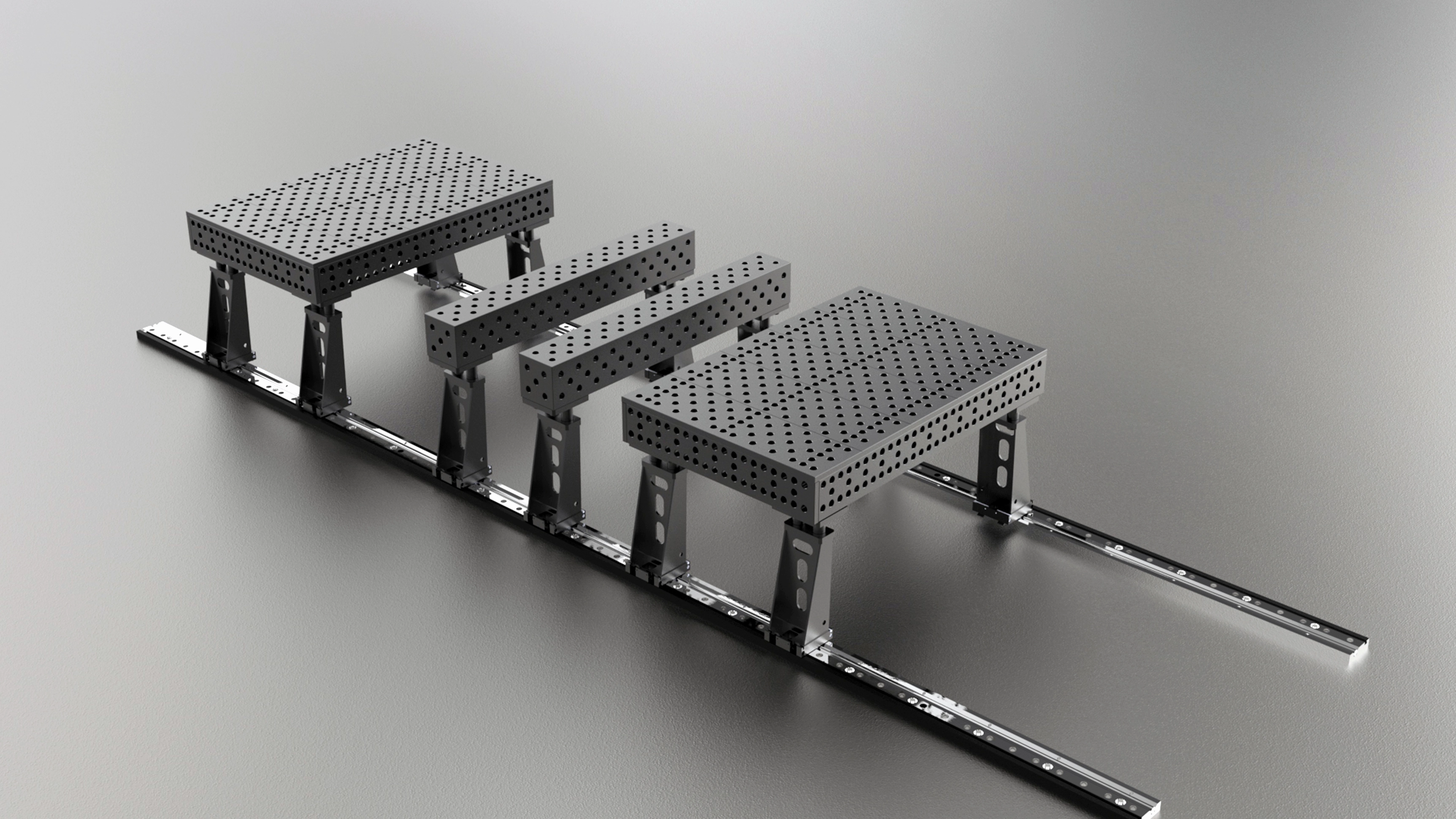 Leg for Rail System, 28 mm