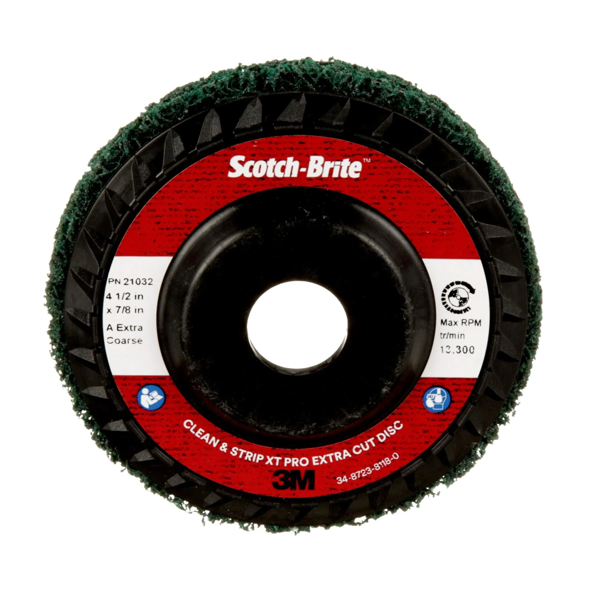 Scotch-Brite Clean and Strip XT Pro Extra Cut Disc, XC-DC, A/O ExtraCoarse