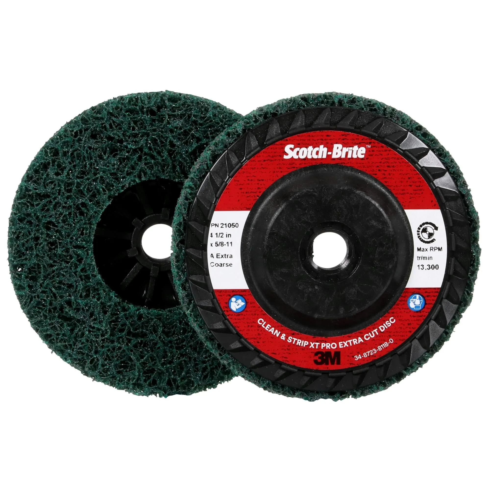 Scotch-Brite Clean and Strip XT Pro Extra Cut Disc, XC-DC, A/O ExtraCoarse