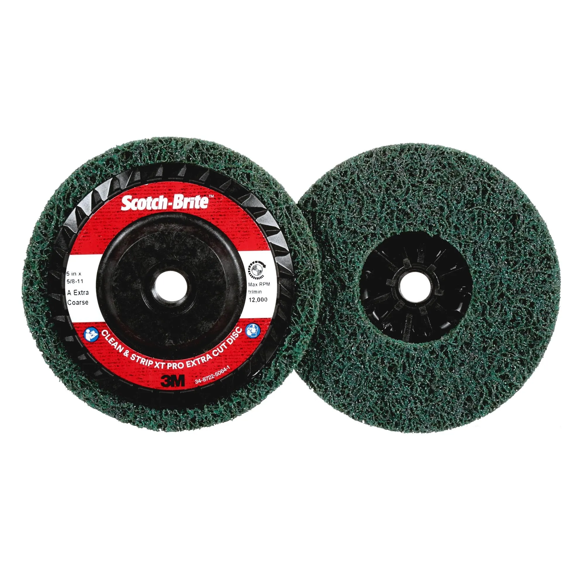 Scotch-Brite Clean and Strip XT Pro Extra Cut Disc, XC-DC, A/O ExtraCoarse