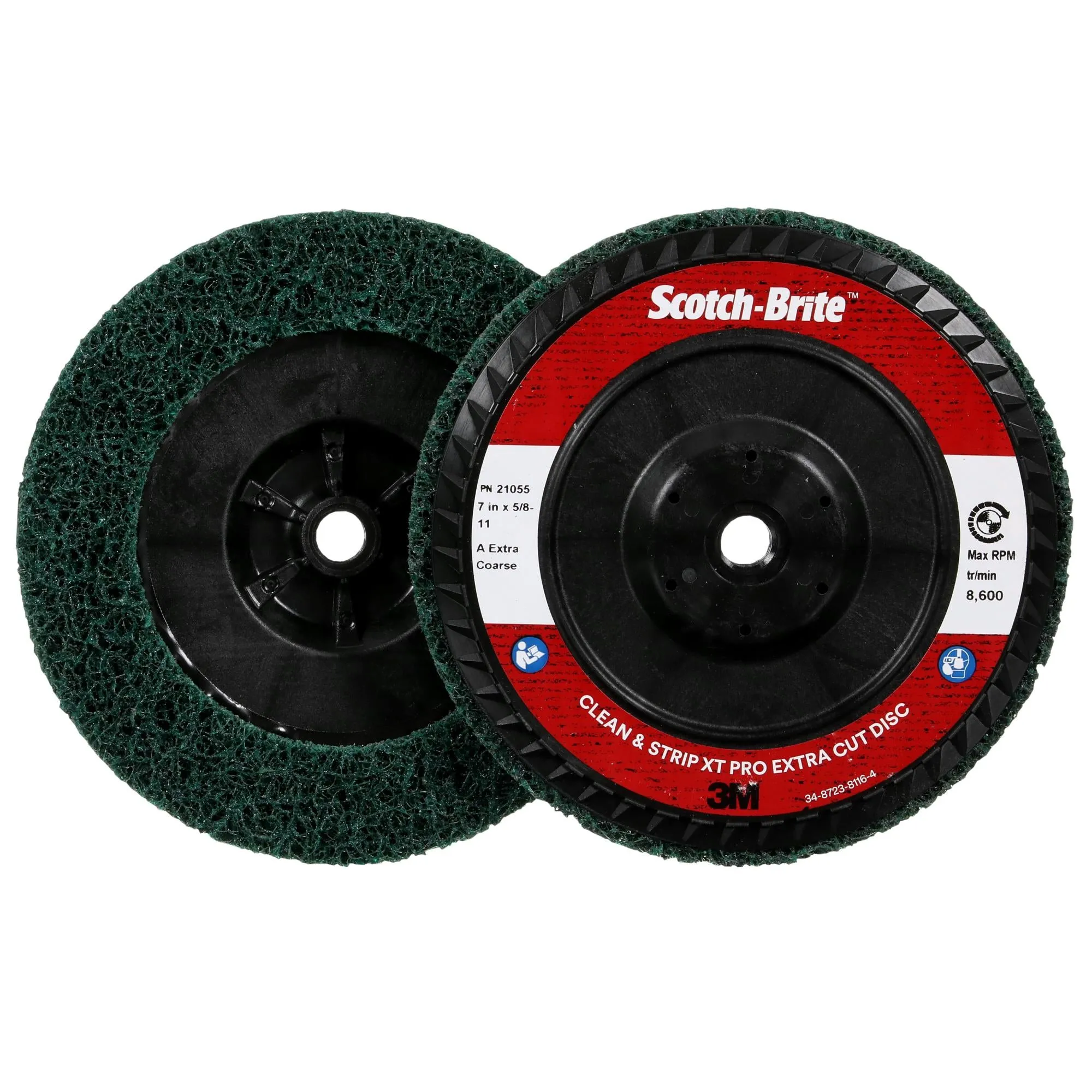 Scotch-Brite Clean and Strip XT Pro Extra Cut Disc, XC-DC, A/O ExtraCoarse