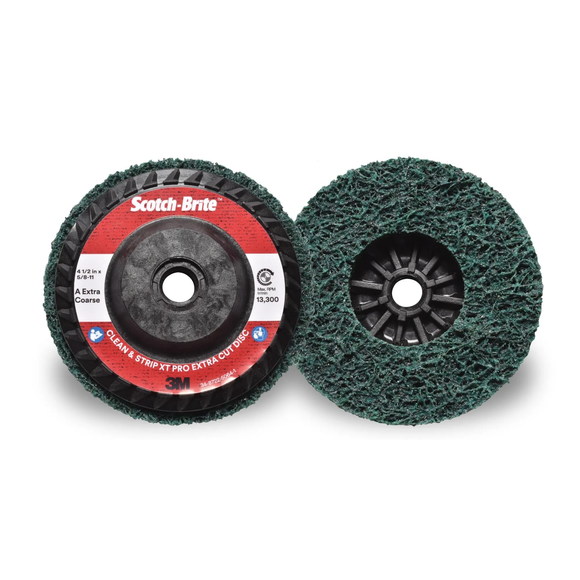Scotch-Brite Clean and Strip XT Pro Extra Cut Disc, XC-DC, A/O ExtraCoarse